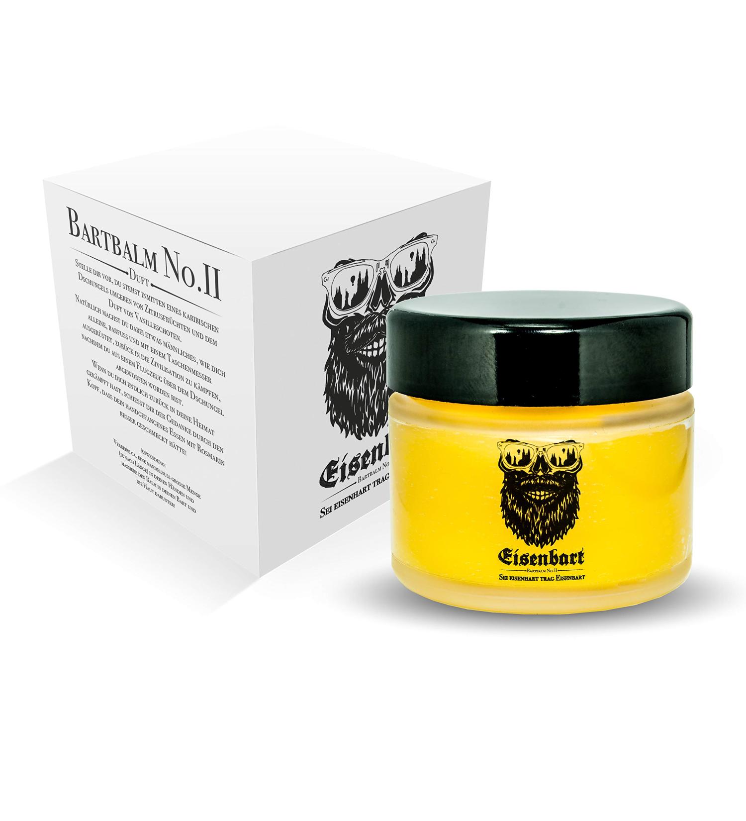 Eisenbart Beard Balm No.II 60 ml - Premium Citrus & Vanilla Beard Care for Men | International Shipping Available - Buy Online on GoSupps.com