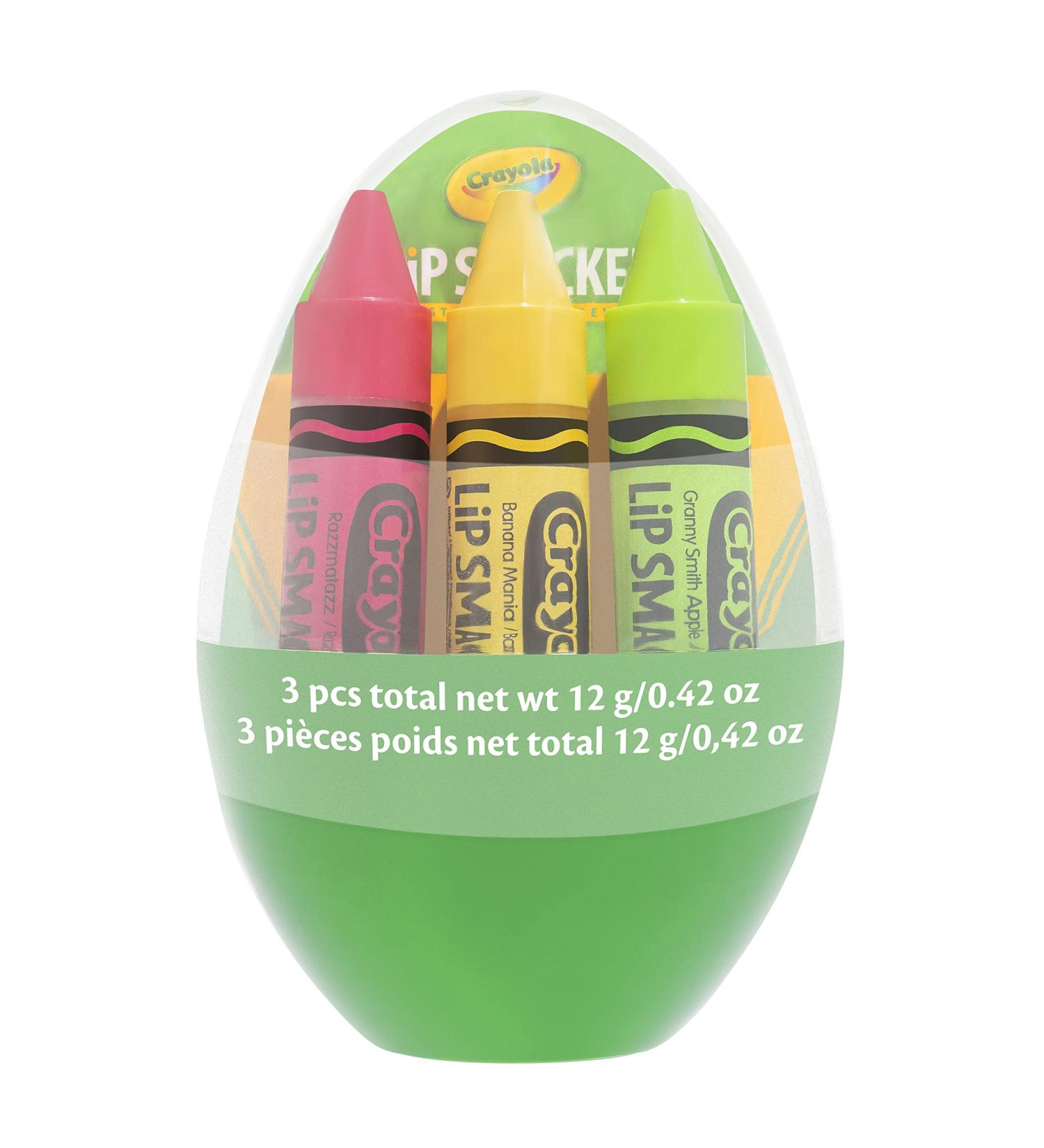 Lip Smacker Easter Trio Egg - Crayola | Fun Easter Basket Stuffers for Kids - Buy Online on GoSupps.com