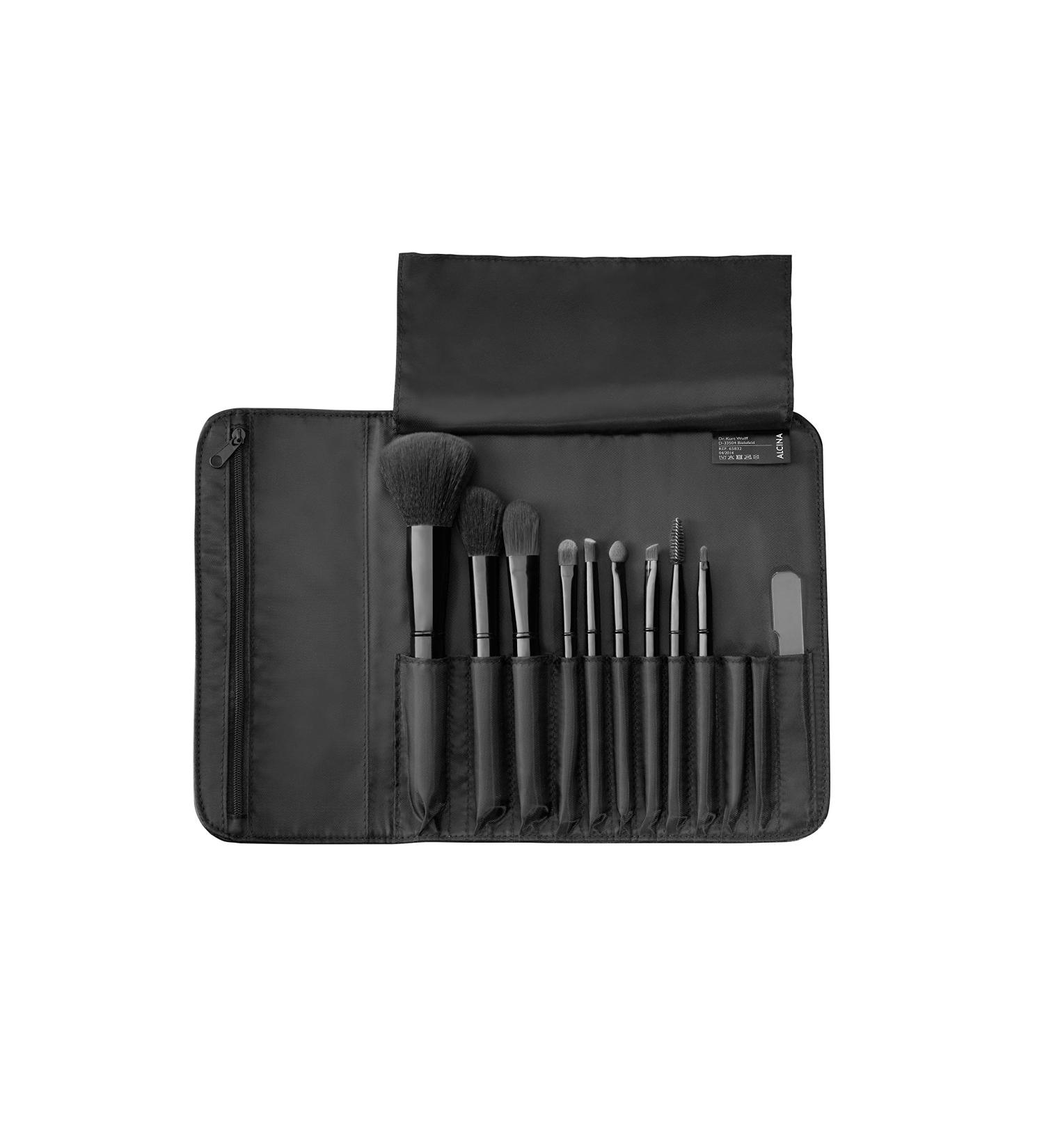 Alcina brush set+brush bag
