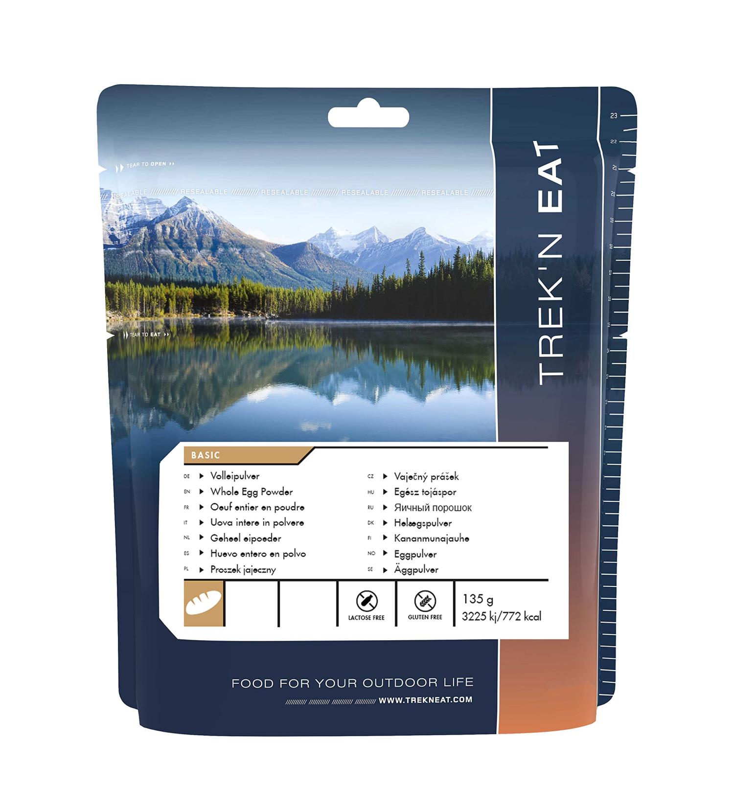 Trek n Eat whole egg powder - nutrition - Buy Online on GoSupps.com