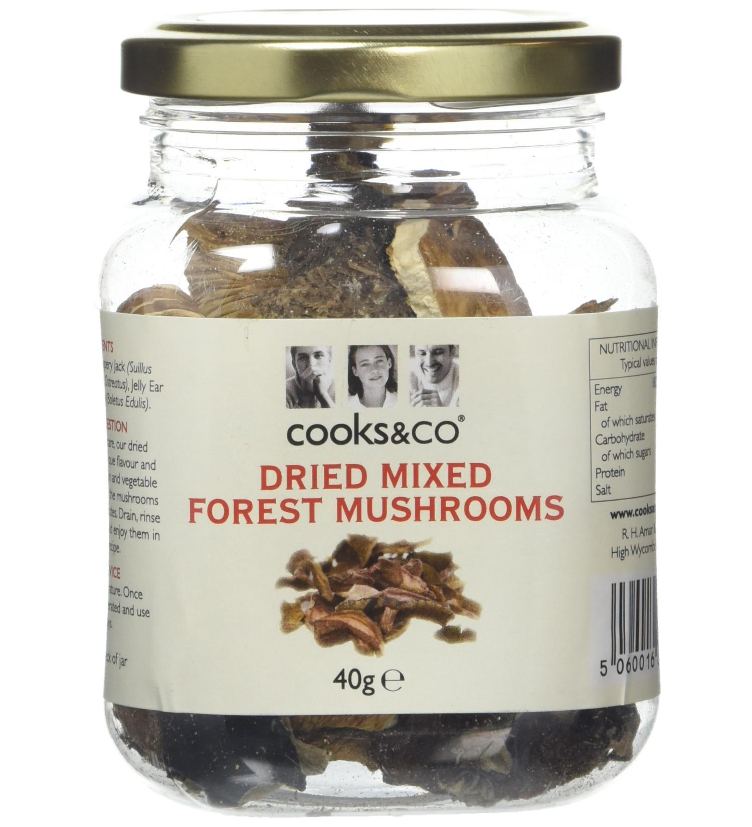  Cooks & Co Cooks & Co Dried Forest Mushrooms - 40g - Buy Online on GoSupps.com