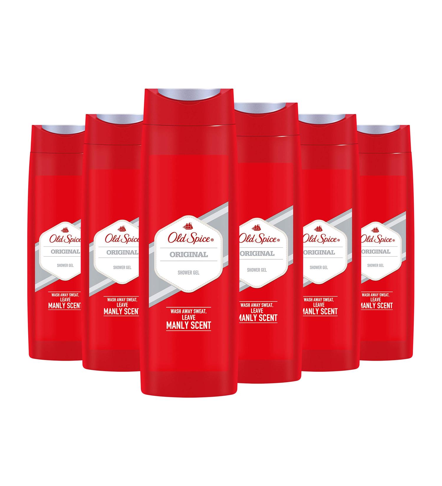  Old Spice Old Spice Original Pack of 6 Men's Shower Gels (6 x 400 ml) - Buy Online on GoSupps.com