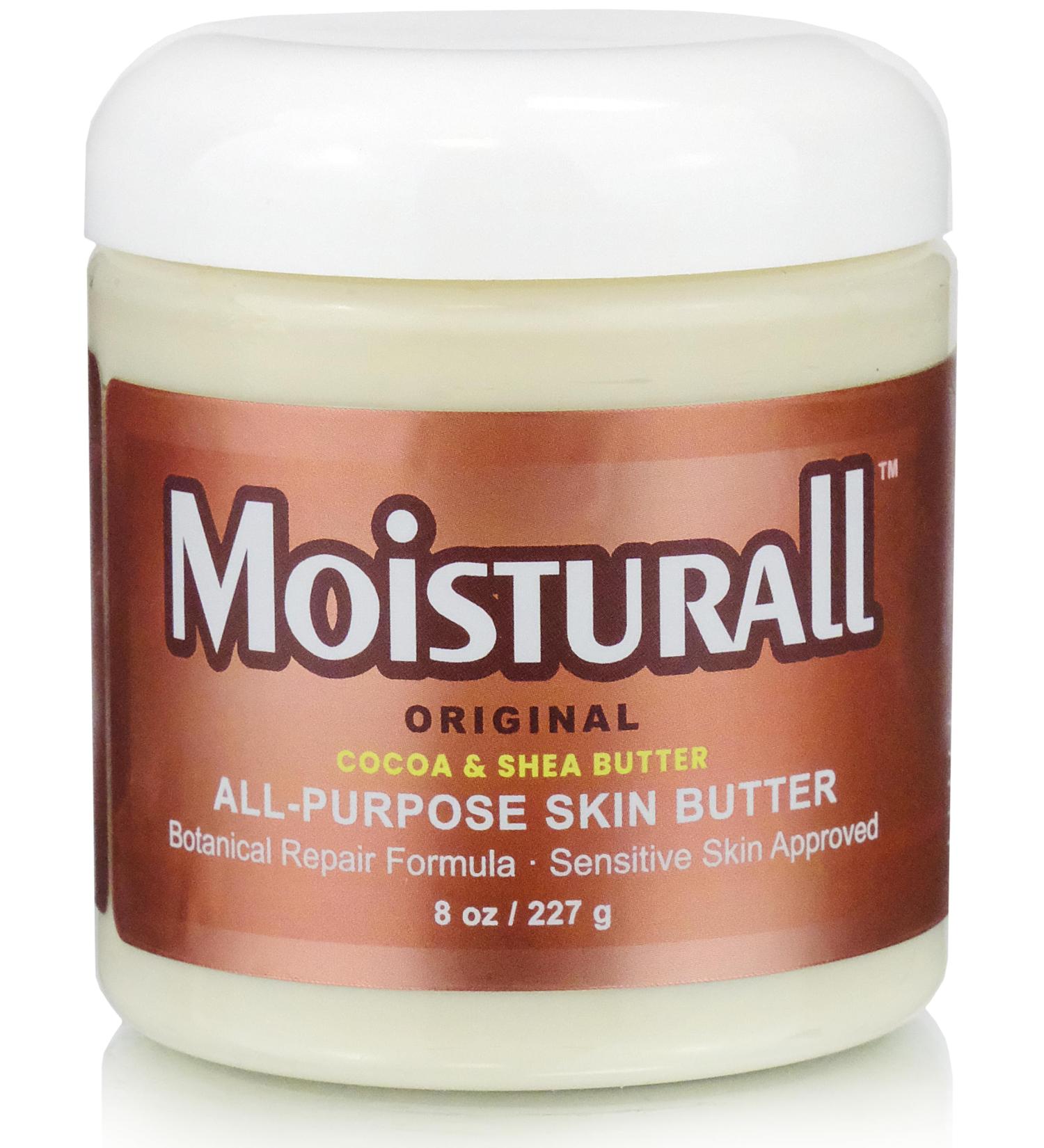 Beesaluxe Moisturall Original All-Purpose Body & Face Butter - Propolis Honeyquat Cocoa & Shea - Rich Moisturizer for Sensitive Dry Skin (8 Ounce) - Buy Online on GoSupps.com
