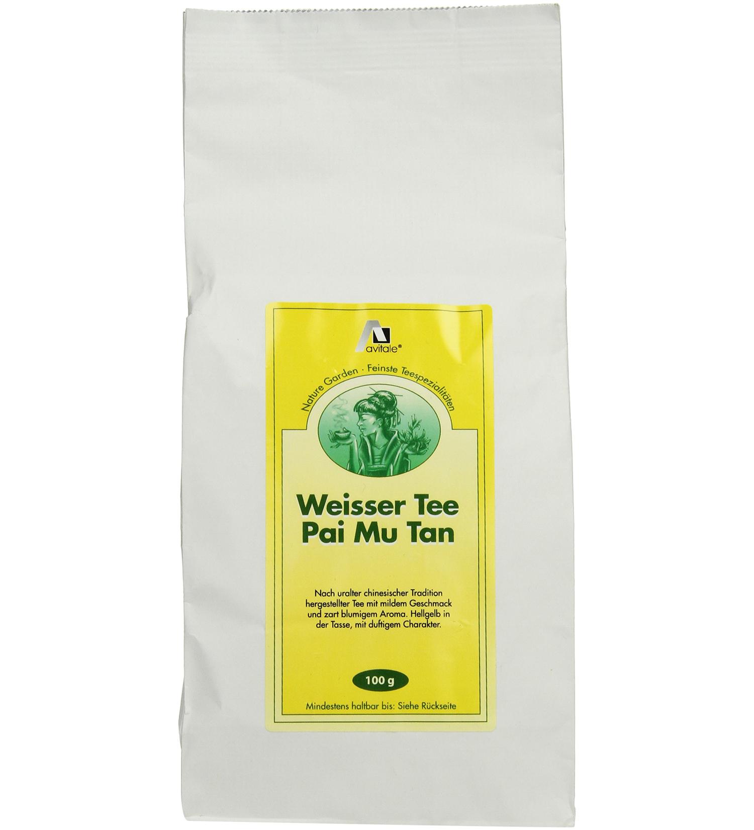Avitale White Tea Pai Mu Tan 200g - Premium Loose Leaf Tea Pack of 2 | Buy Internationally - Buy Online on GoSupps.com