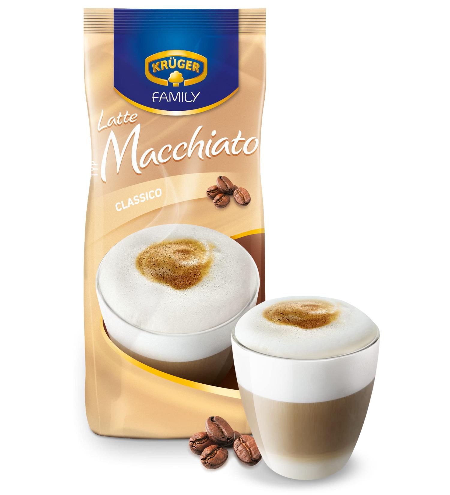KR GER Family Latte Macchiato pack of 4 (4 x 0.5 kg) 4 500 g (pack of 4)