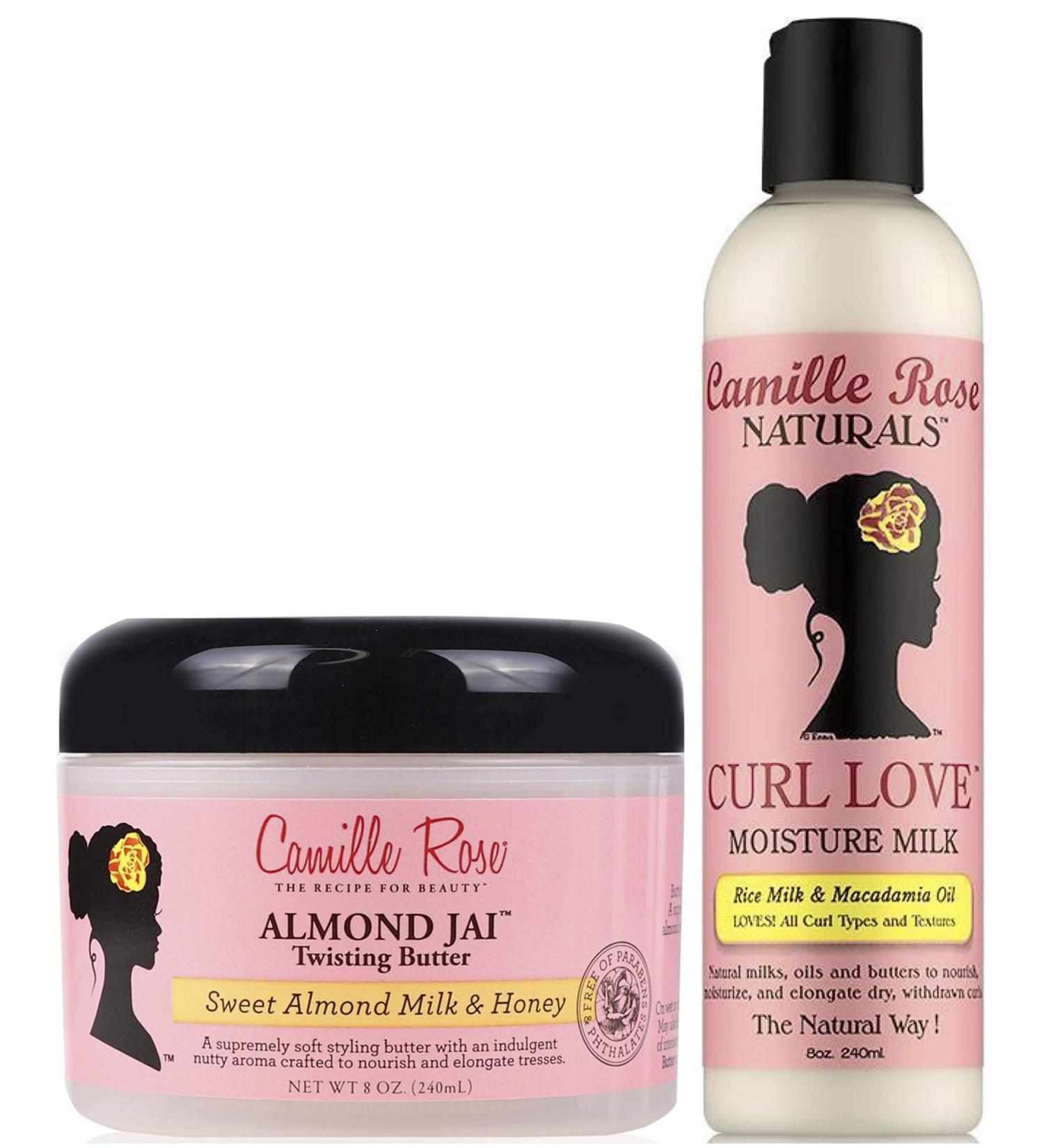 Buy Camille Rose Almond Jai Twisting Butter & Curl Love Moisture Milk | 8oz | International Shipping Available - Buy Online on GoSupps.com