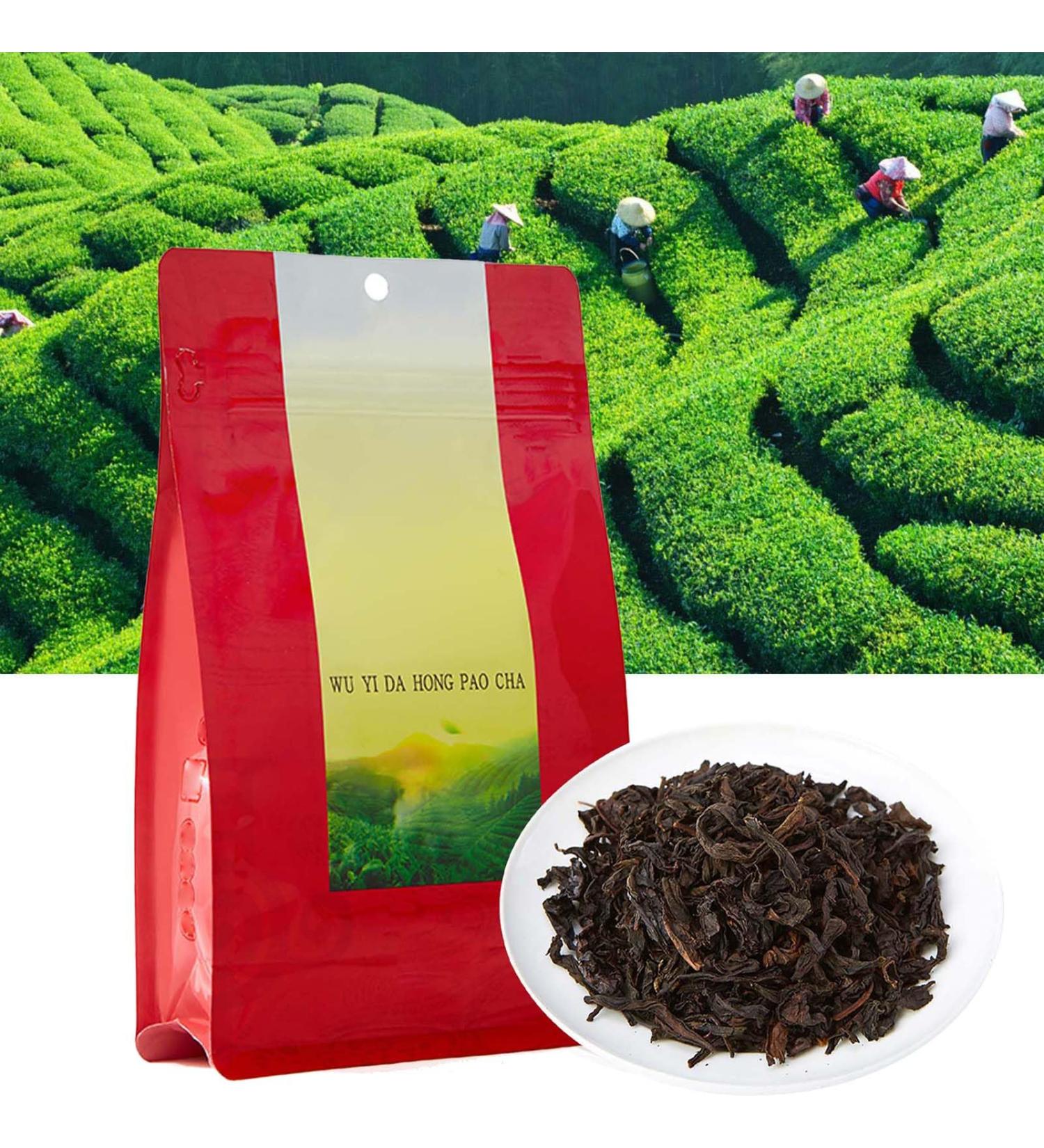 Qudinip Th Da Hong Pao th Oolong Doux et Doux dor de la Montagne Plantation Naturelle avec une Saveur Riche pour le th du Matin L'apr s-midi - Buy Online on GoSupps.com