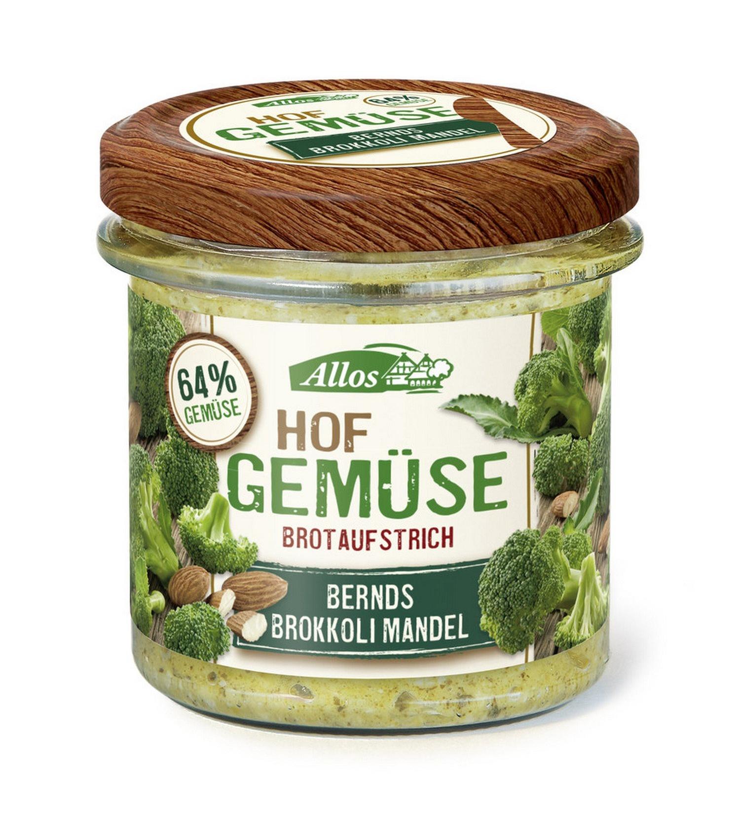 Allos Organic Bread Dough with Broccoli and Almond 135g