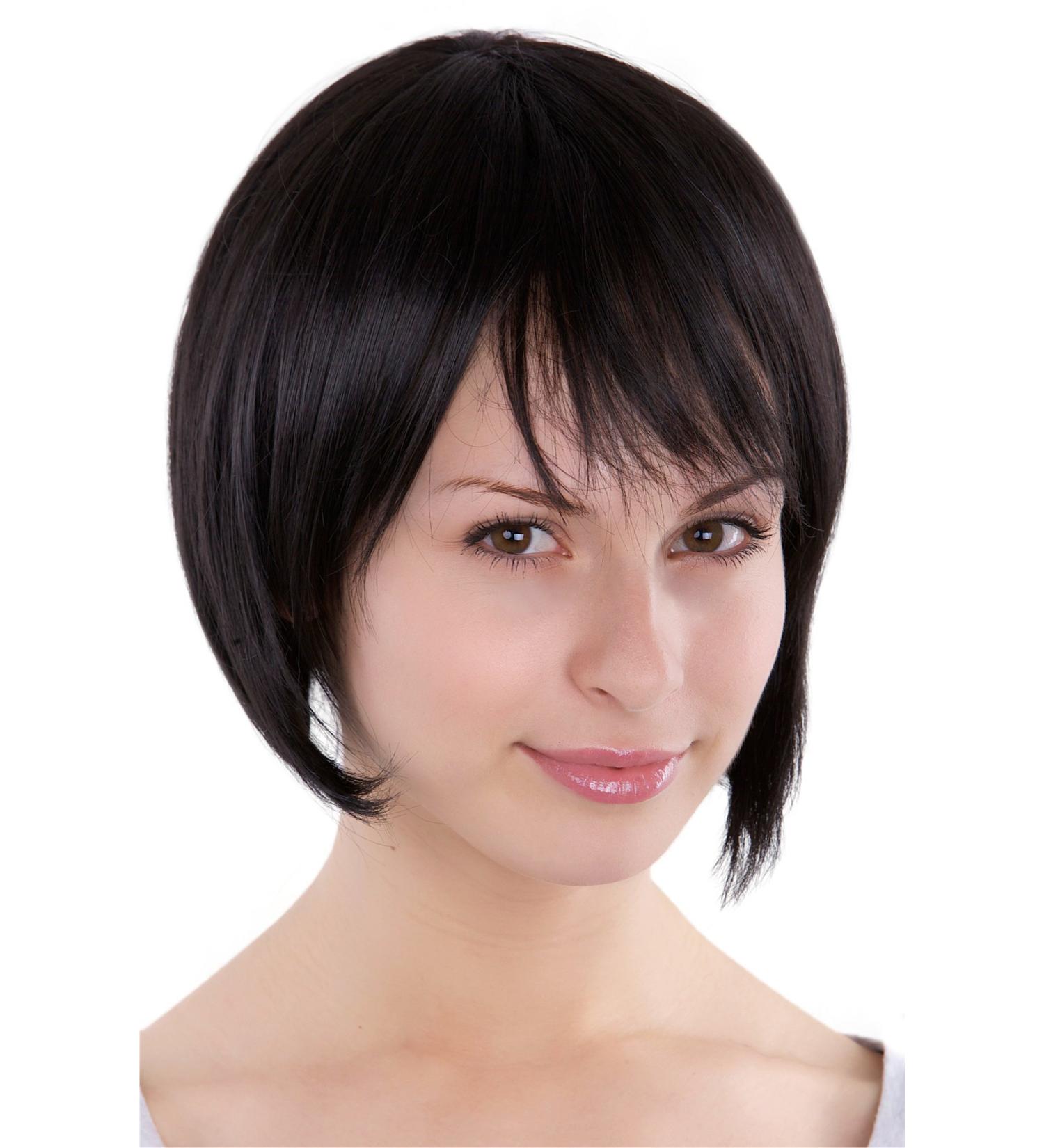 Buy Black Bob Cut Wig 8525-2 | 25 cm Stylish Wig for International Shipping - Buy Online on GoSupps.com