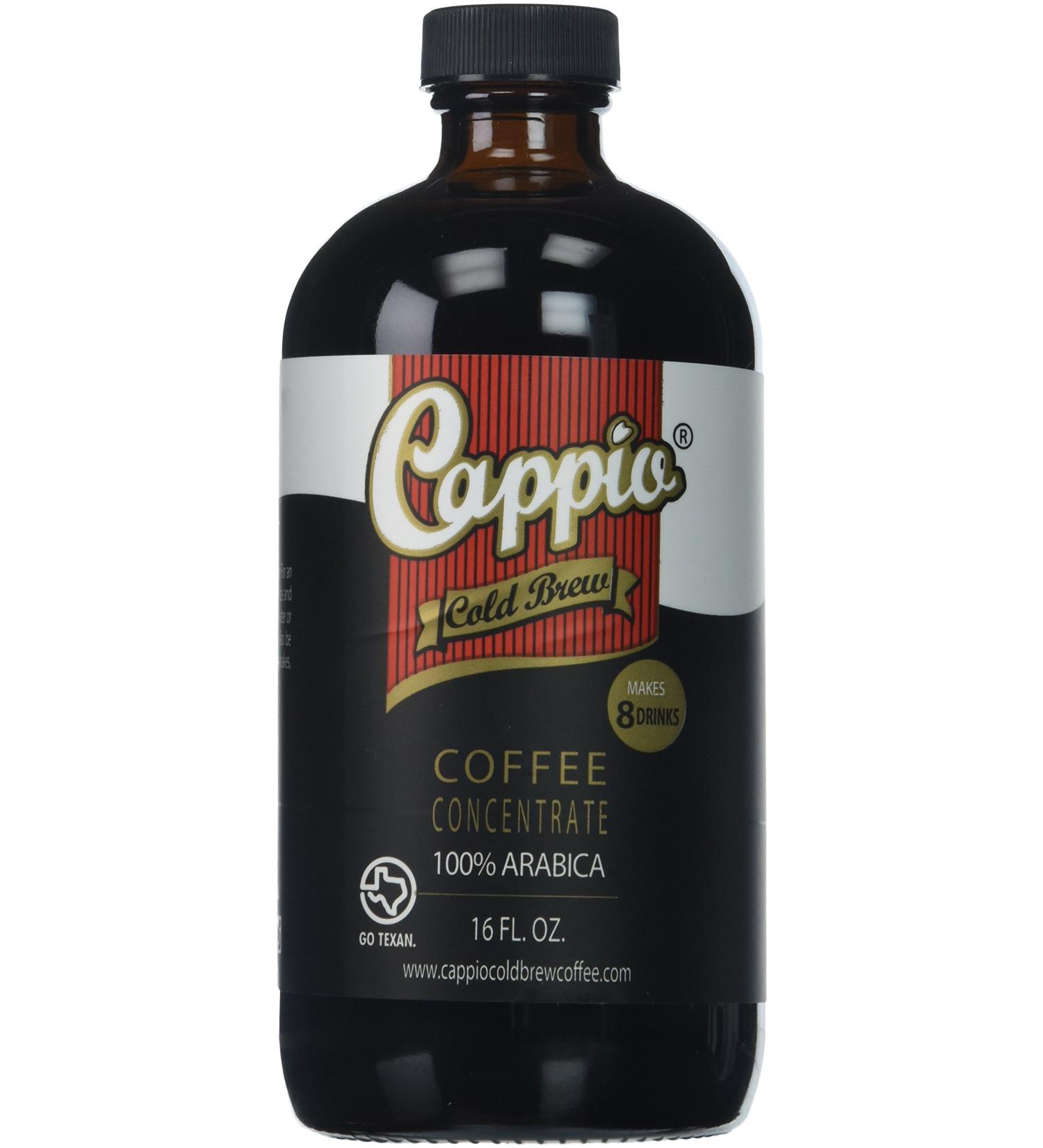 Cappio Cold Brew Coffee 16oz (6 Pack) - Smooth & Bold Flavor - Buy Online on GoSupps.com