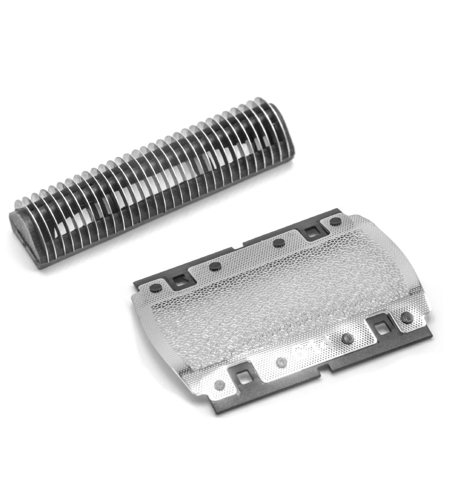 Buy VHBW Shear Leaf Blade Block - Compatible with Brown 350 355 370 375 5614 5615 P10 - Combination Pack in Black & Silver - Worldwide Shipping Available - Buy Online on GoSupps.com