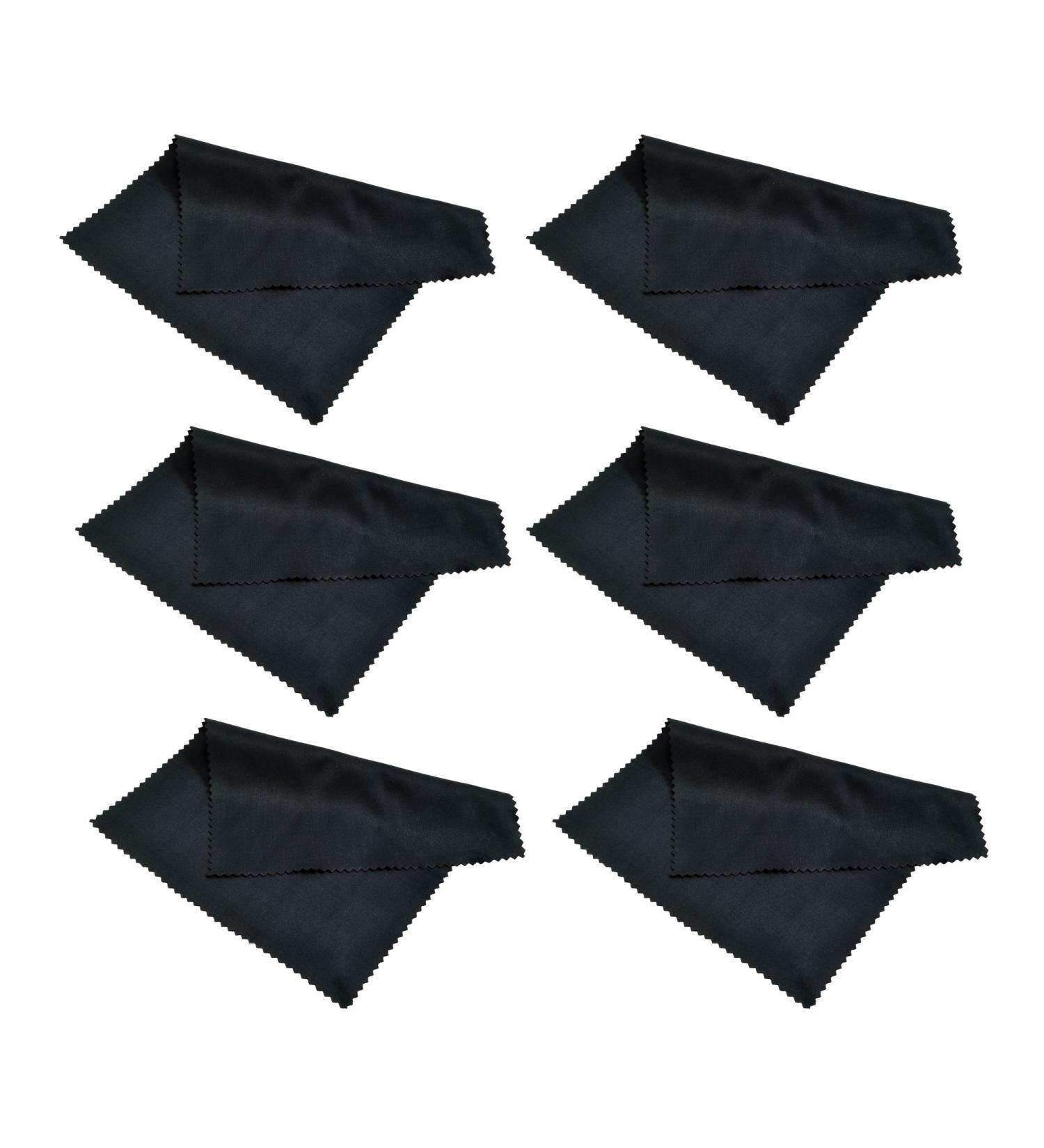 6 Pack Progo Microfiber Cleaning Cloths for Screens Lenses & Delicate Surfaces - Perfect for iPads iPhones Laptops & More - Buy Online on GoSupps.com