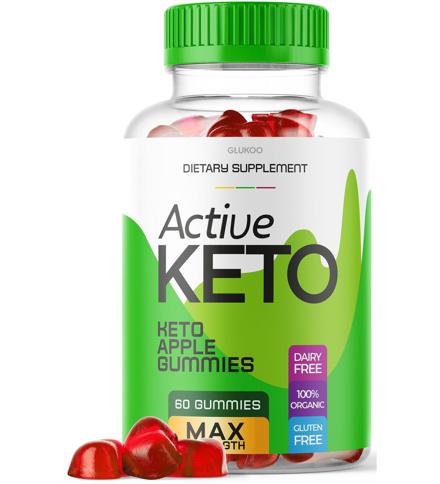Active Keto ACV Gummies - 30 Days Supply of Advanced Apple Cider Vinegar Gummys for Shark Keto Actives - Buy Online on GoSupps.com
