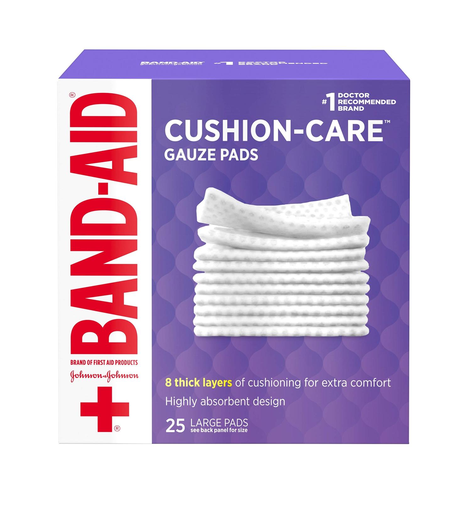 American Red Cross Johnson & Johnson Band-Aid Gauze Pads - 25 Count - Buy Online on GoSupps.com