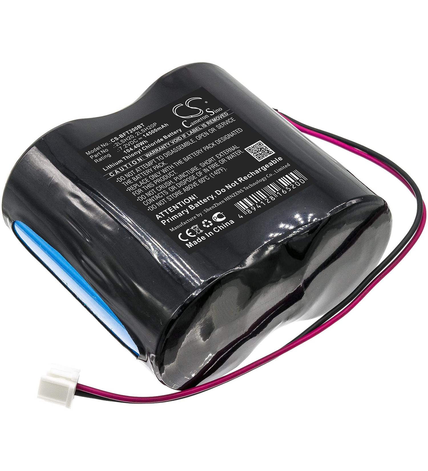 14500mAh Battery Replacement for Gas Fire Ignition - Compatible with 2S1PLSH2 2LSH20 2LSH20P 2S1PLSH20S 2ER34615M (7.2V) | International Shipping Available - Buy Online on GoSupps.com