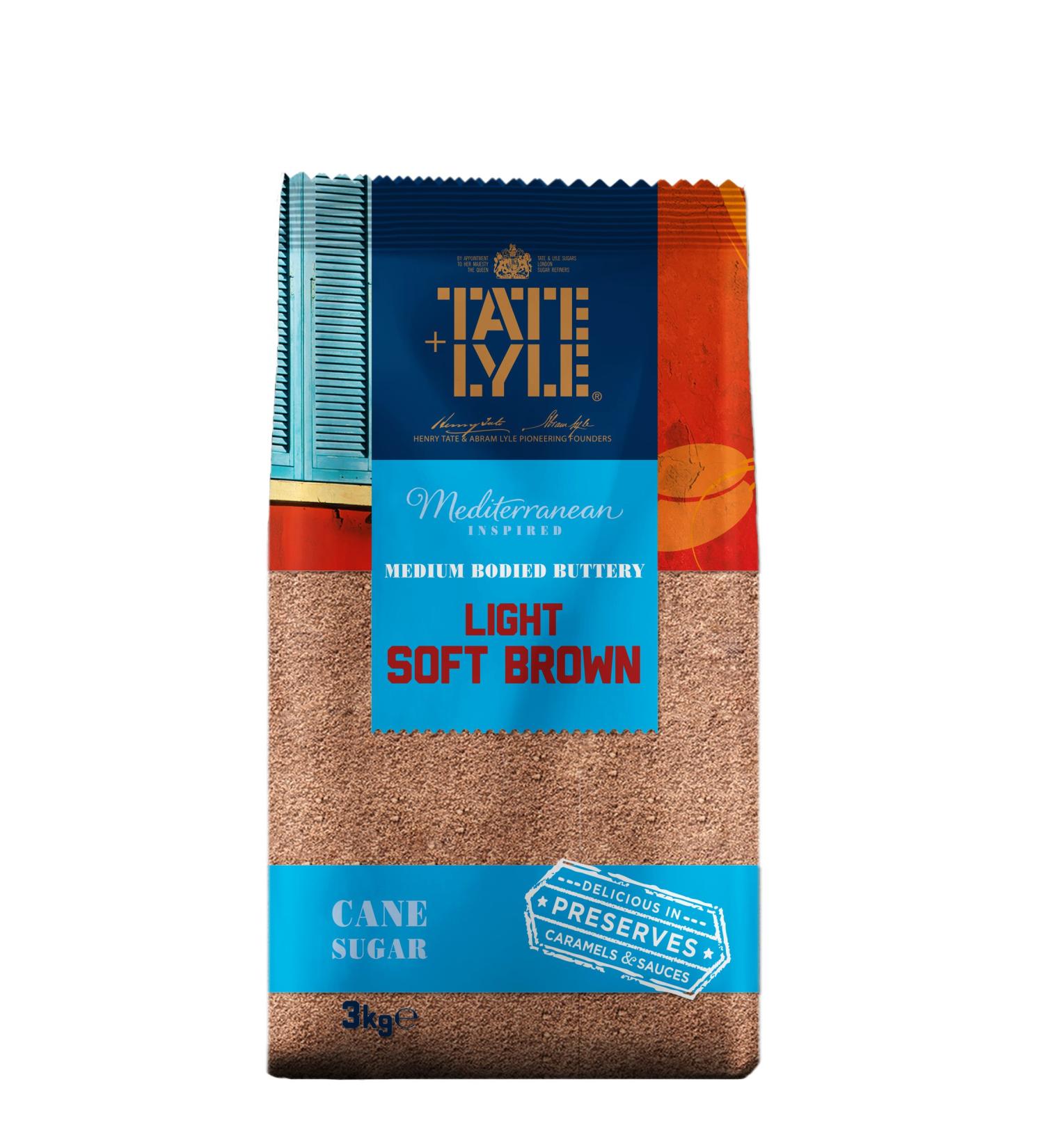 Tate And Lyle Sugars Light Brown Sugar 3 kg