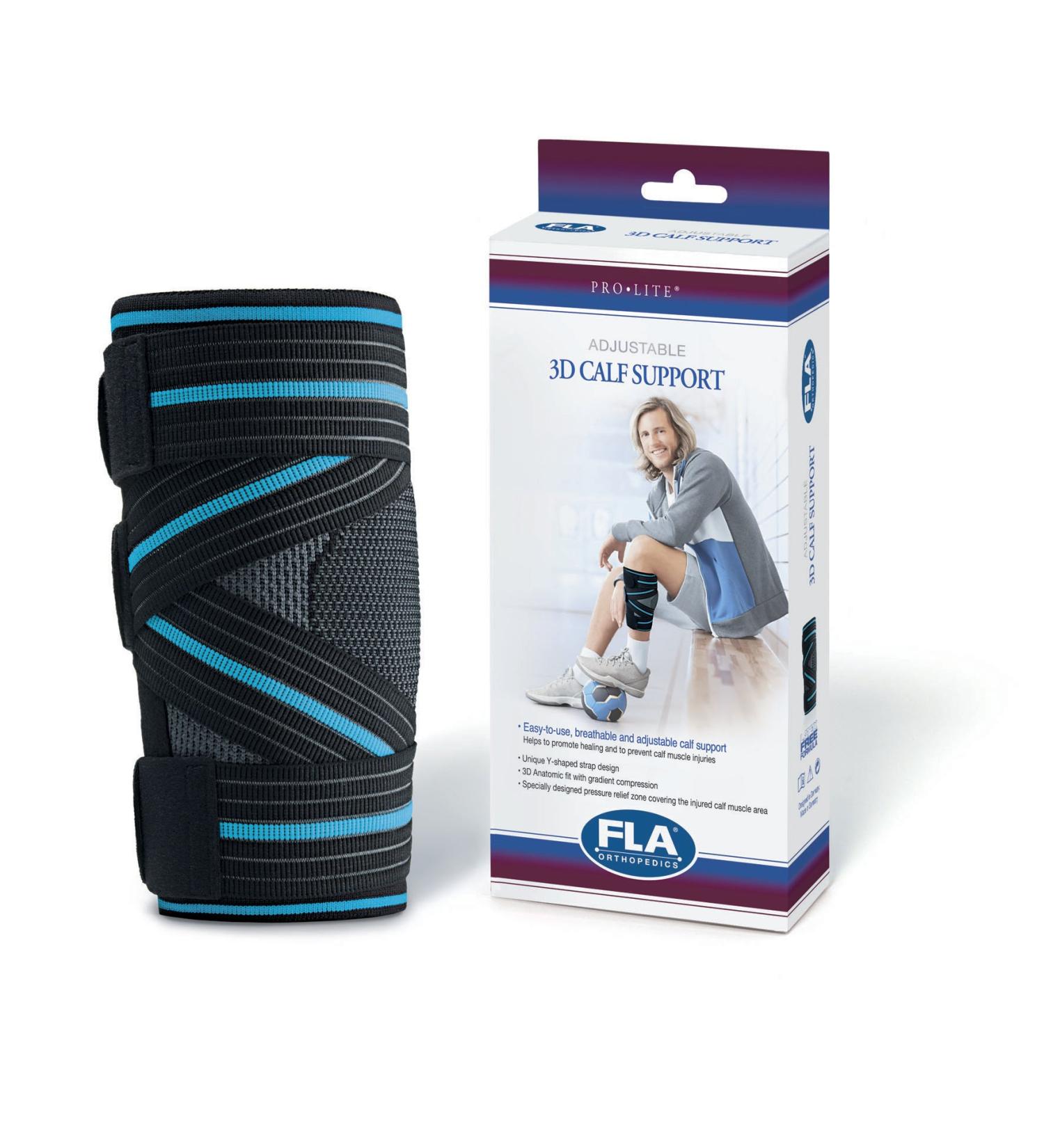 Prolite 3D Calf Support Brace - Large | Premium Support for Pain Relief | International Shipping Available - Buy Online on GoSupps.com