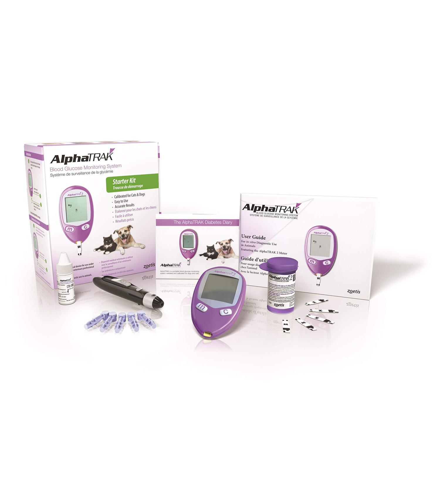 AlphaTRAK Blood Glucose Monitoring System - Includes 50 Test Strips