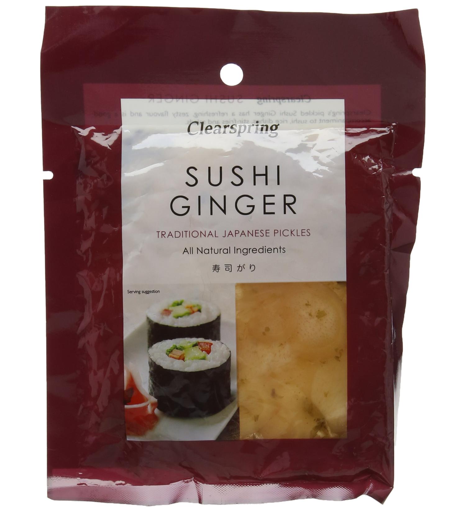 Clearspring Japanese Sushi Ginger 1 - Buy Online on GoSupps.com