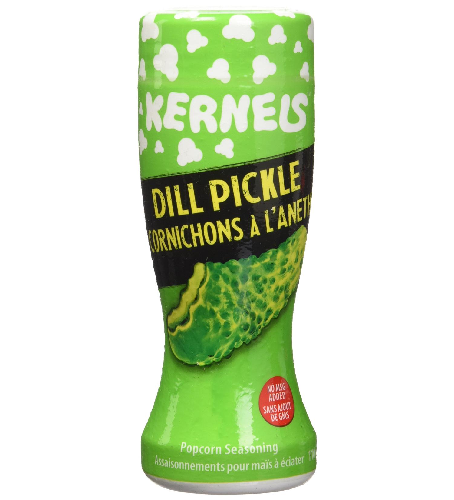 Kernels Dill Pickle Popcorn Seasoning 3.8 oz - Authentic Flavors, Pack of 1 - Buy Online on GoSupps.com