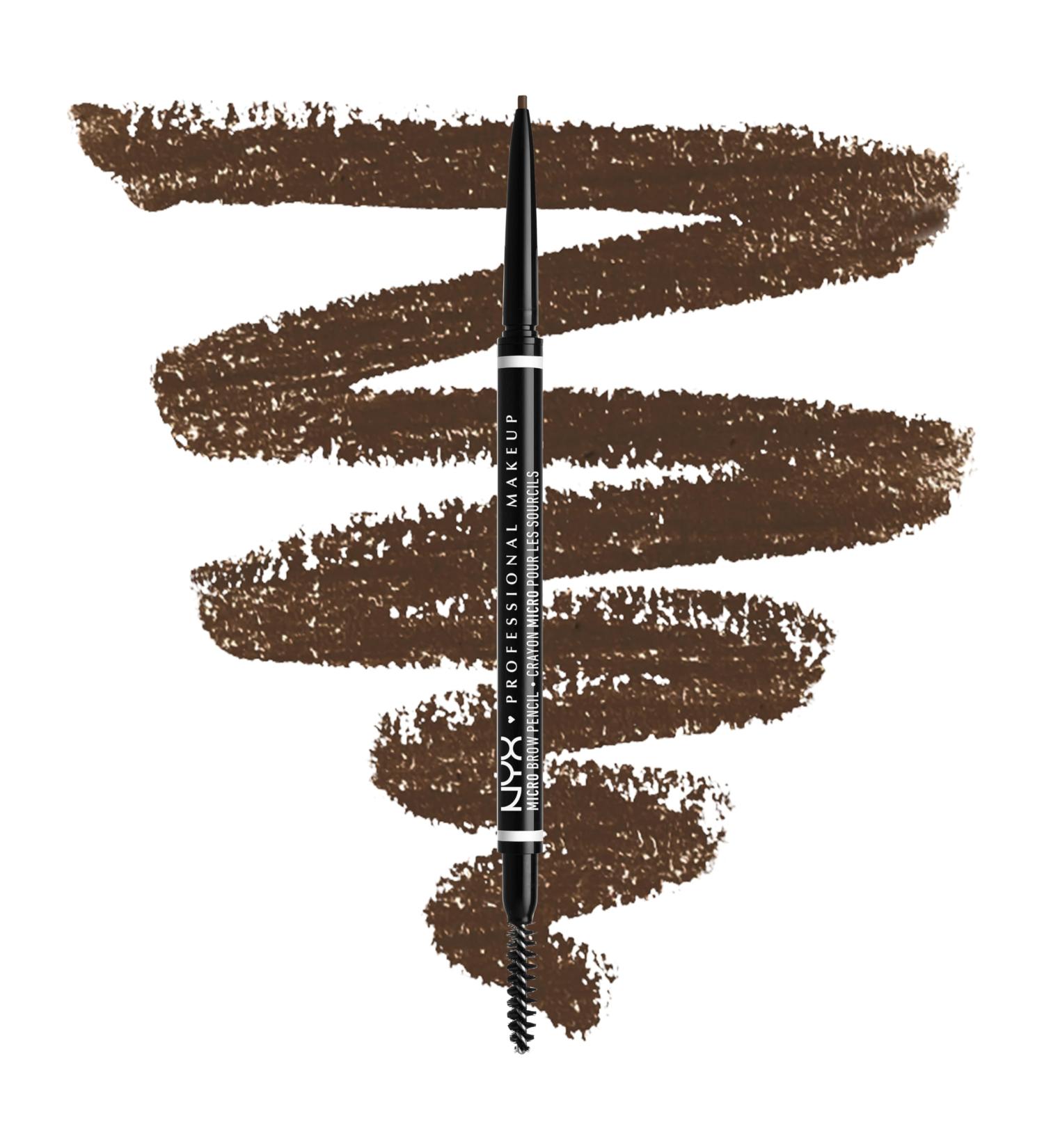 Nyx Micro Brow Pencil - Vegan Eyebrow Pencil & Brush Brunette | International Shipping - Buy Online on GoSupps.com
