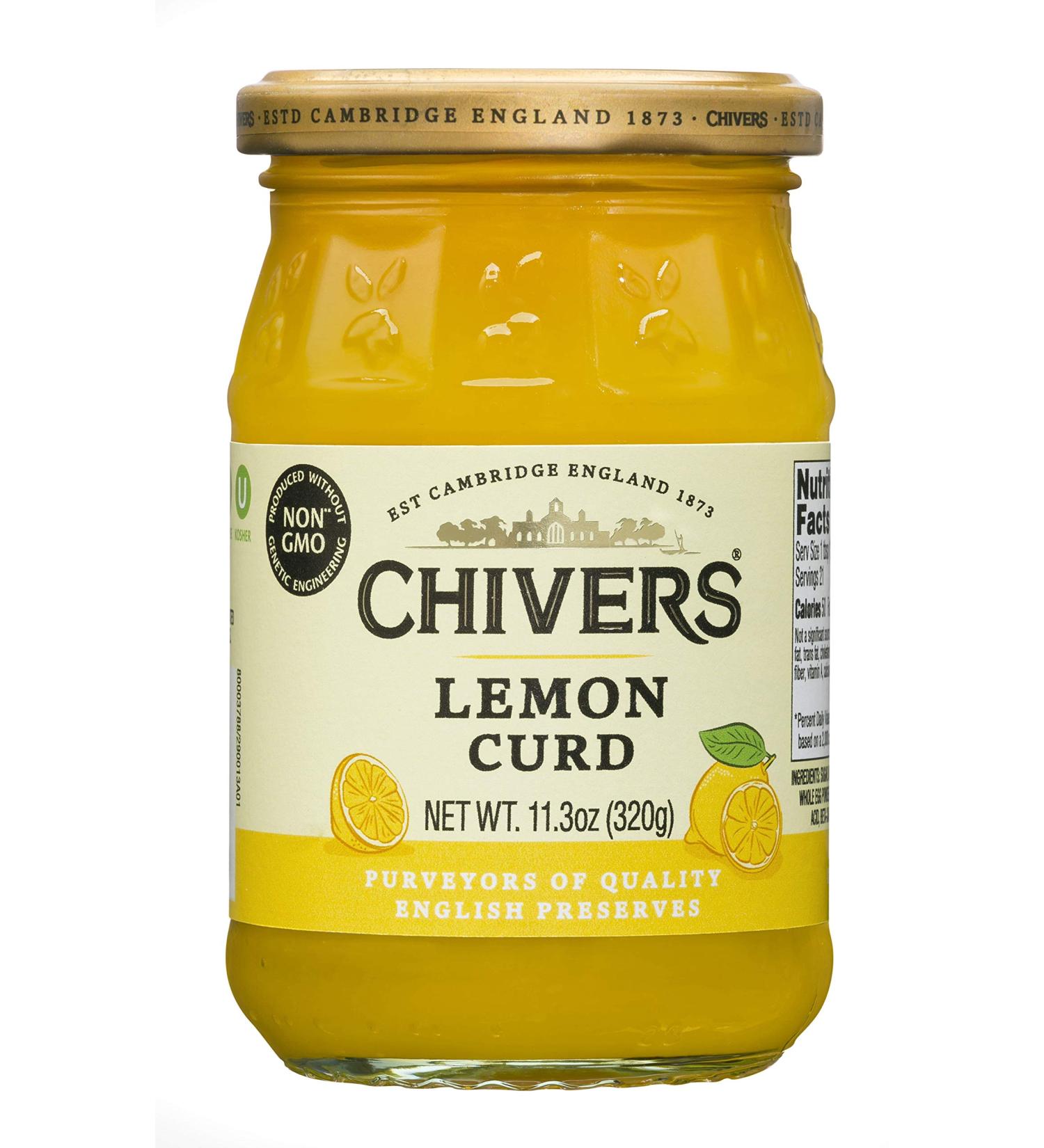 Chivers Lemon Curd Cr me de Citron 320 g - Buy Online on GoSupps.com