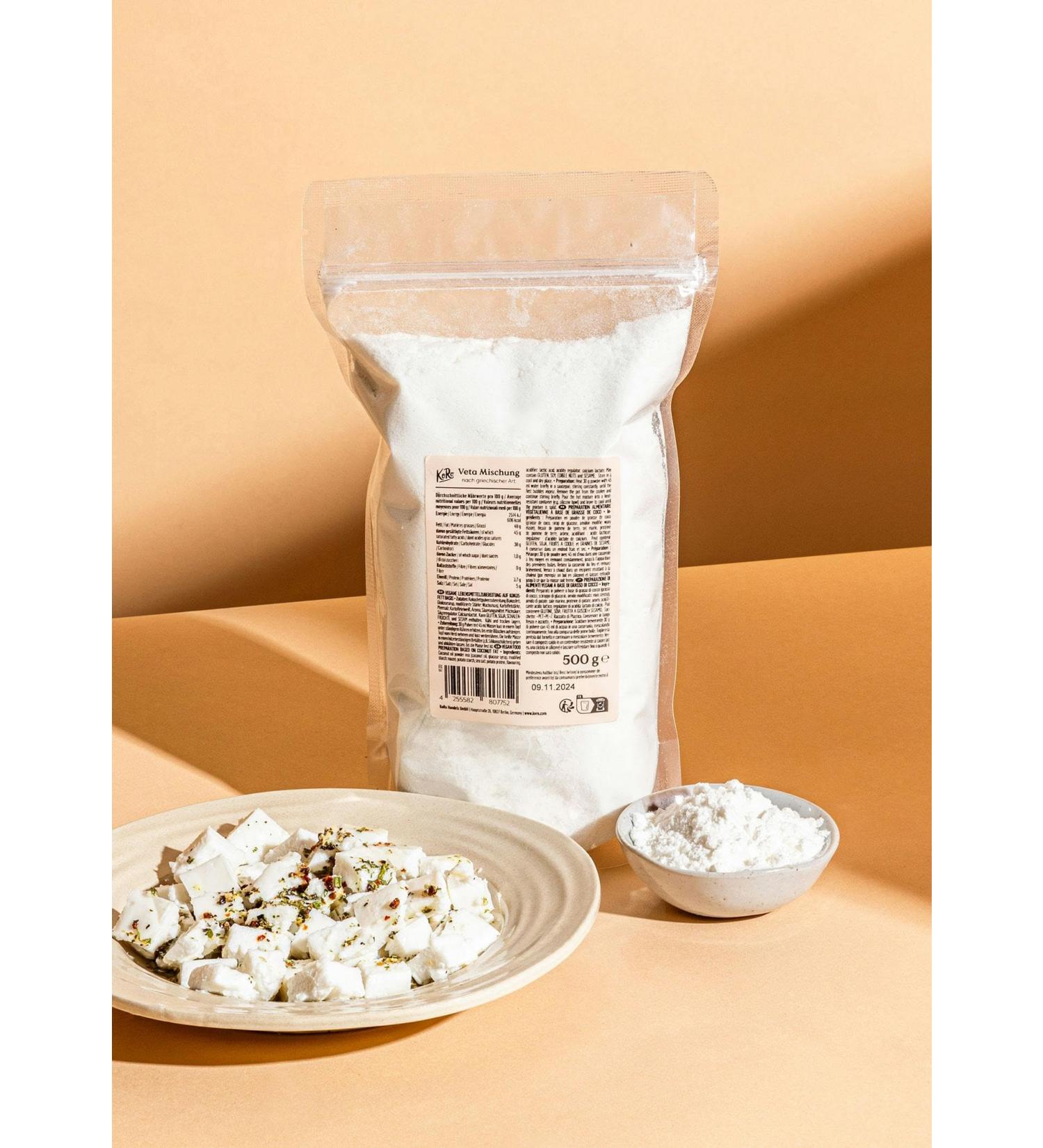 KoRo - Vegan Veta Mix 500g - Coconut Powder - Easy to Prepare - Plant-Based Alternative - Buy Online on GoSupps.com