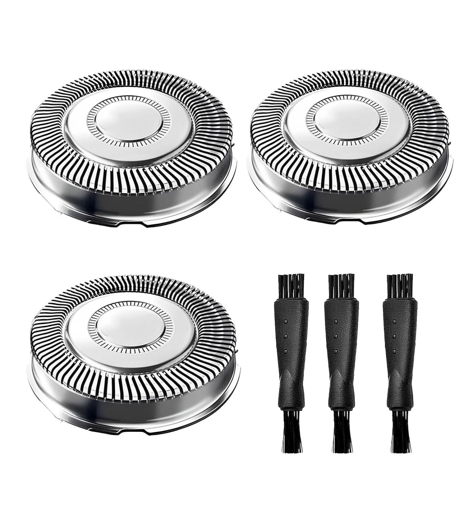3-Pack Philips Series 5000 Compatible Replacement Cup Head & Brushes for S7000 S7500 S7371 S7720 SW7700 - International Shipping - Buy Online on GoSupps.com