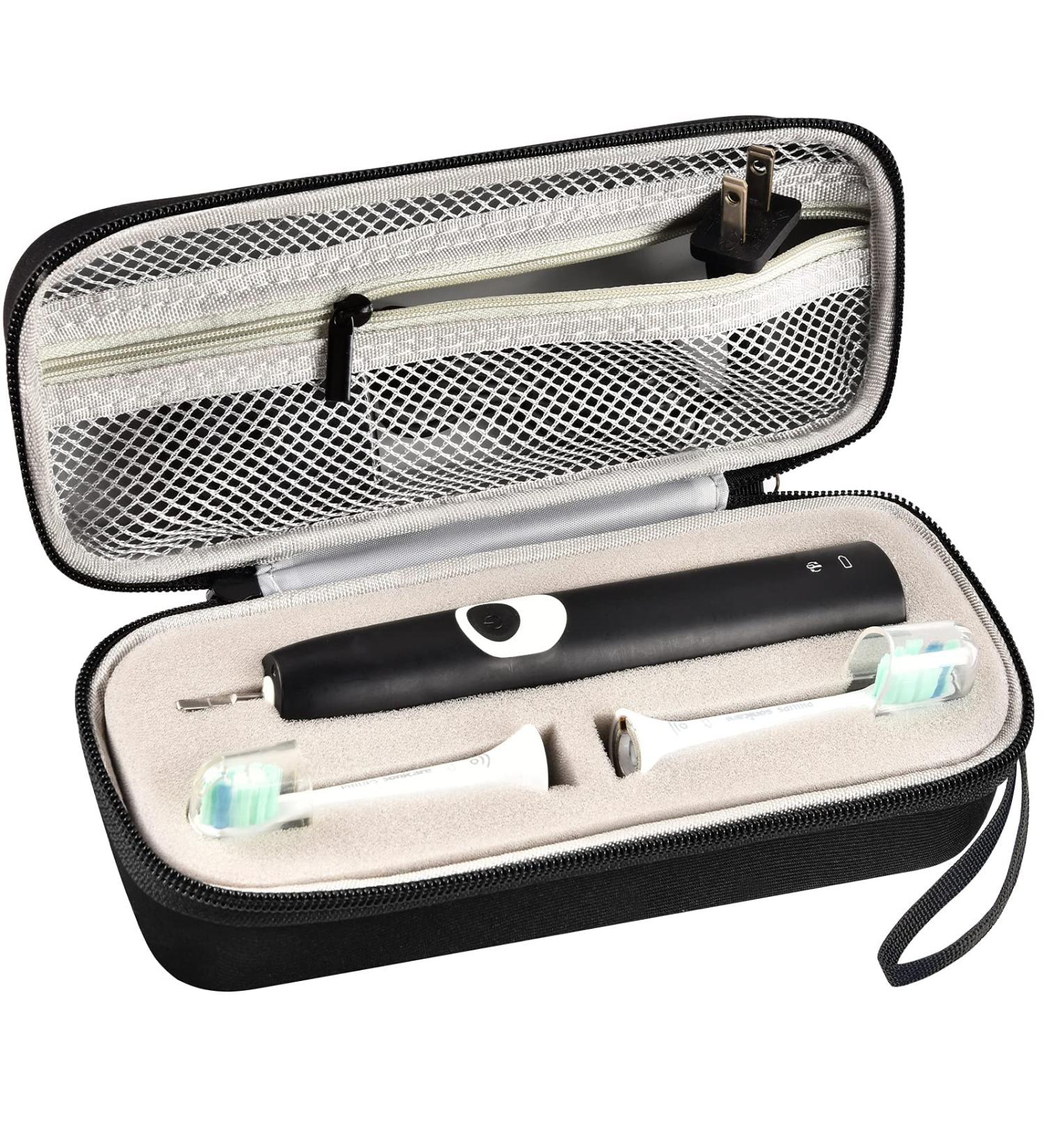 Travel Storage Case for Oral-B and Philips Sonicare Electric Toothbrushes - Charger Box Included - Buy Online on GoSupps.com