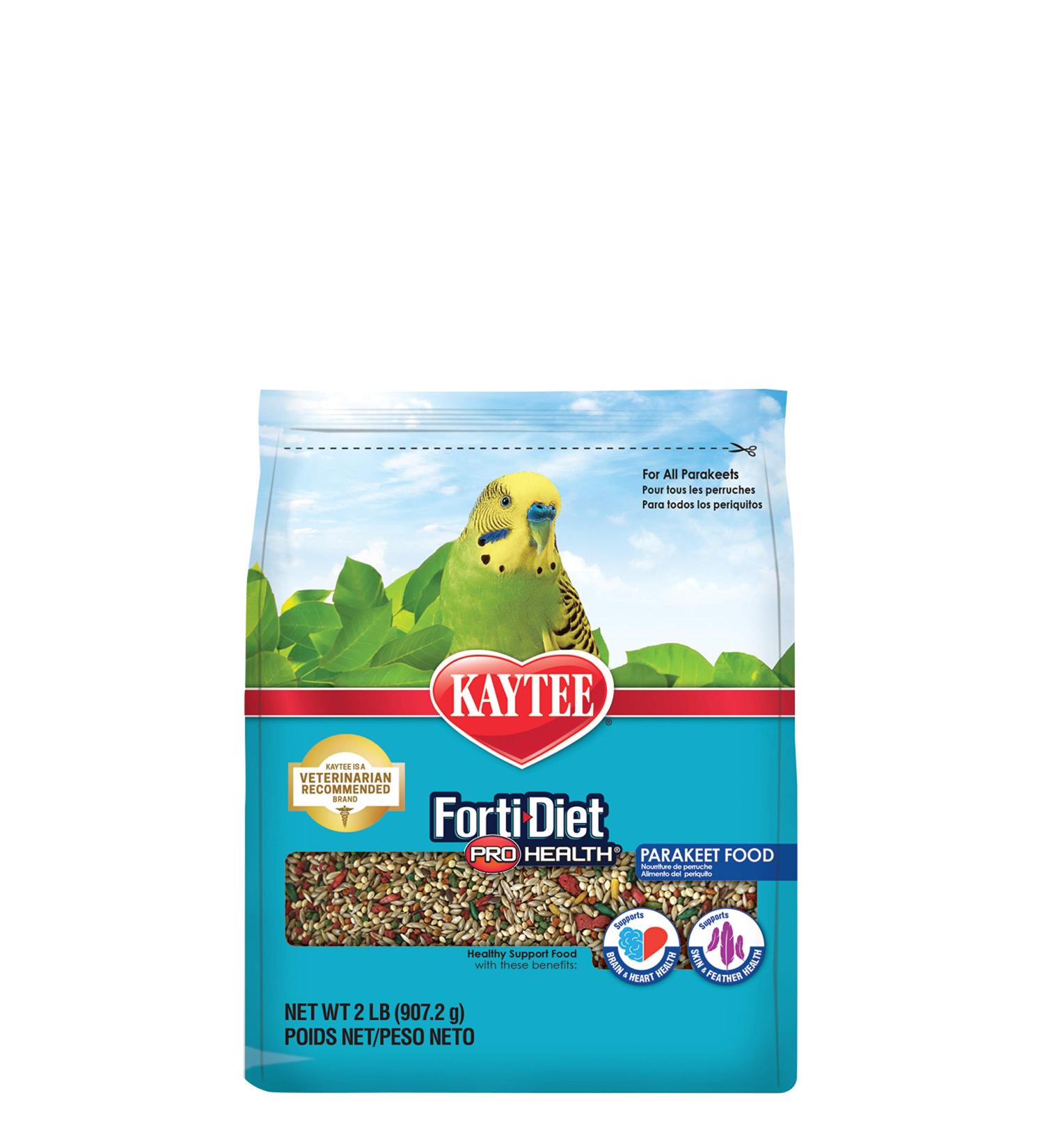 Kaytee Forti-Diet Pro Health Parakeet Food - Nutrient-Rich Formula for Vibrant Birds - Buy Online on GoSupps.com