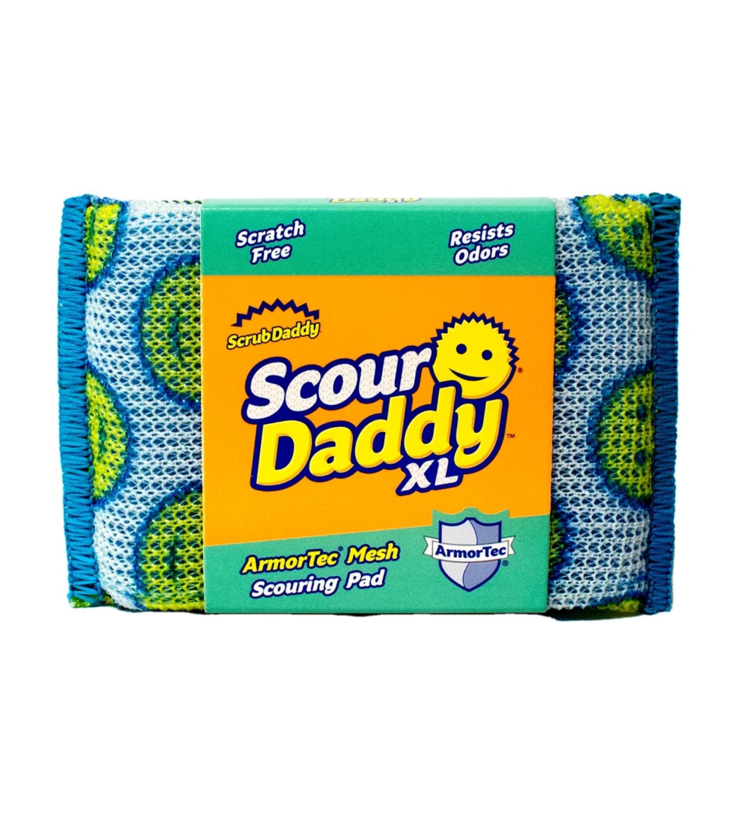 Scrub Daddy XL Scour Daddy: Non-Scratch Heavy Duty Scouring Pads - Perfect Alternative to Metal Scourers for Washing Dishes - Buy Online on GoSupps.com