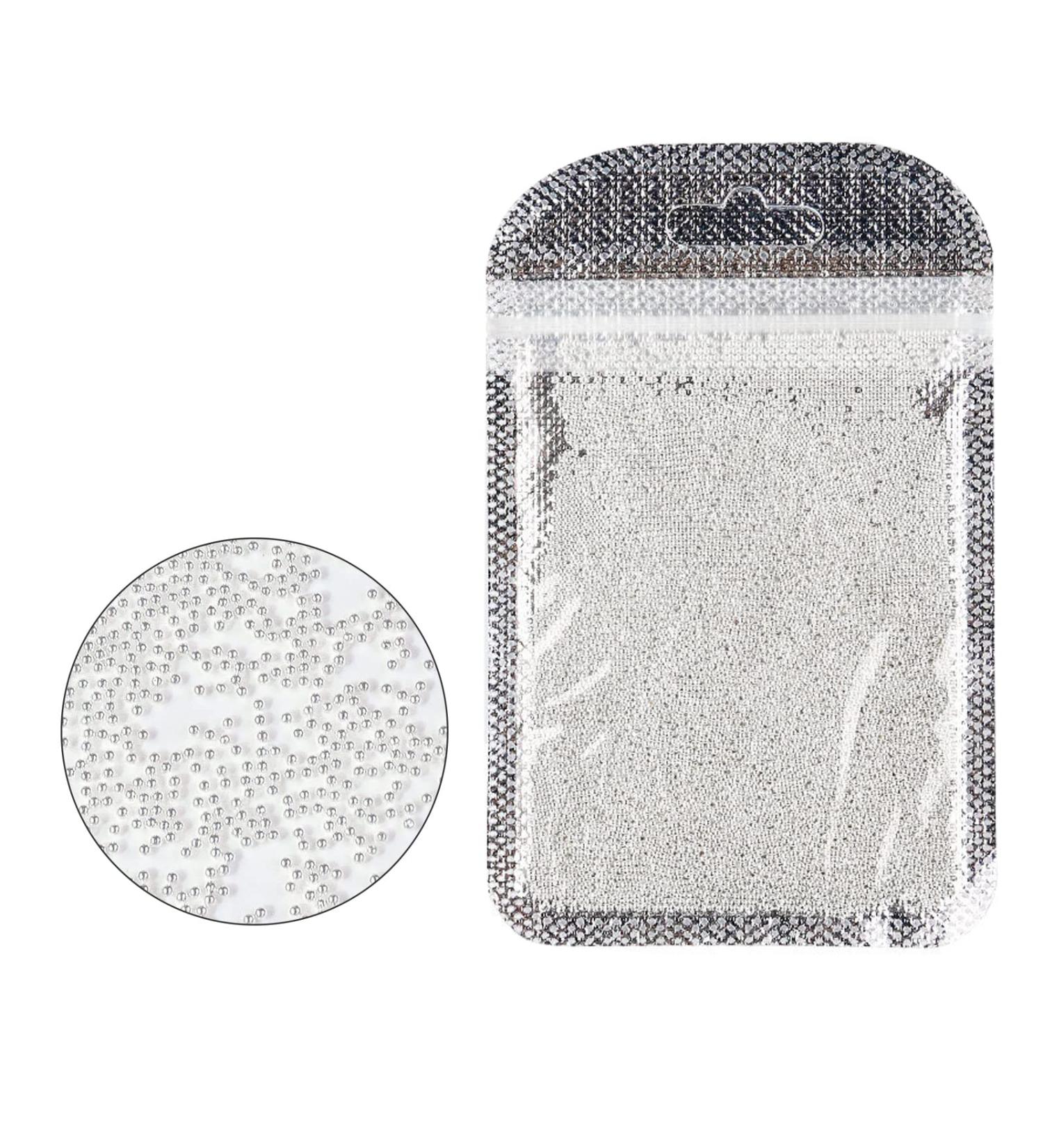 Nail Art Beads Nail Art Metal Nail Beads For Nail Art DIY Craft Silver Nail Art Steel Beads Nail Caviar Beads Nail Art Steel - Buy Online on GoSupps.com