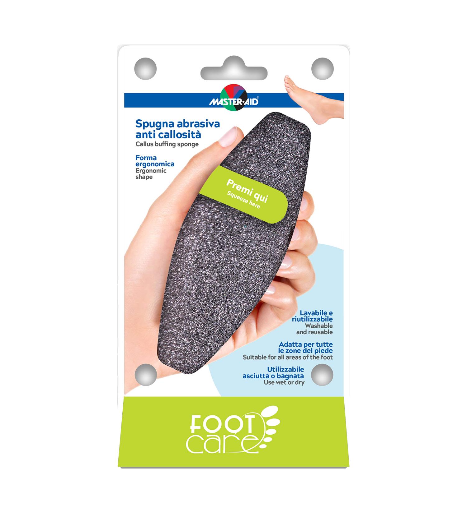 Master-Aid Foot Care Sanding Sponge Anti-Hall 1 piece