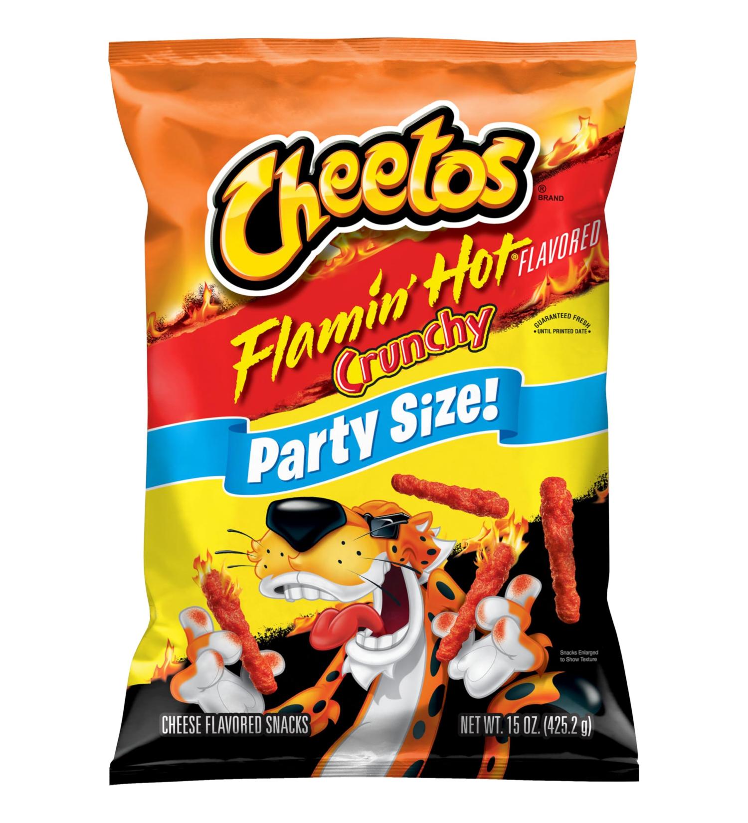 Crunchy Flamin Hot Party Size Bag 15 Oz - Buy Online on GoSupps.com