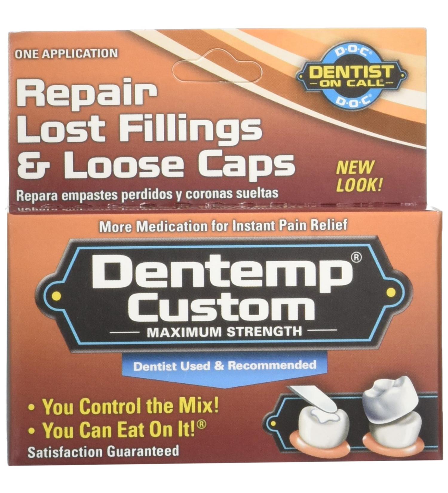 Dentemp Temporary Cavity Filling Mix - 1 App