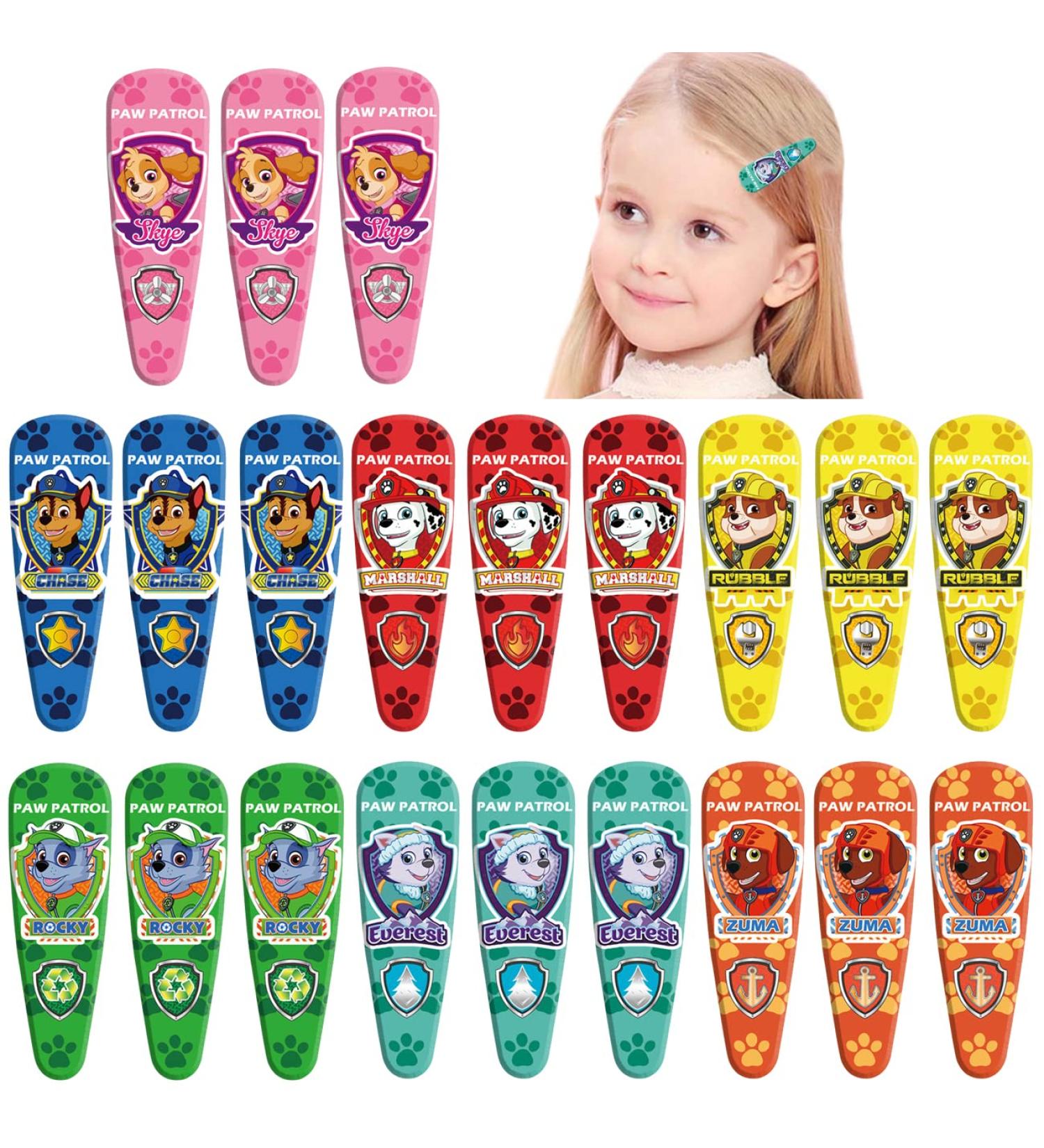 Miotlsy 21 Pcs Cute Cartoon Hair Clips - Multicolor Metal Print for Toddlers Kids & Girls | International Shipping Available - Buy Online on GoSupps.com