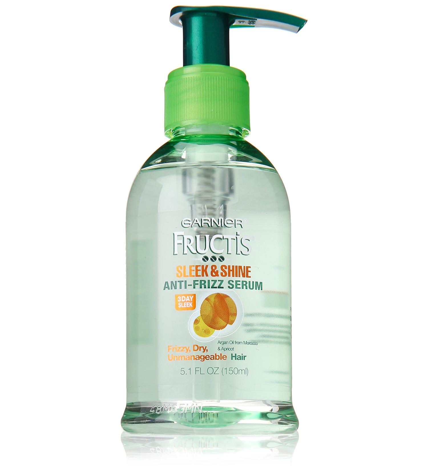 Garnier Fructis Sleek & Shine Anti-Frizz Serum - 5.1 fl. oz - Buy Online on GoSupps.com