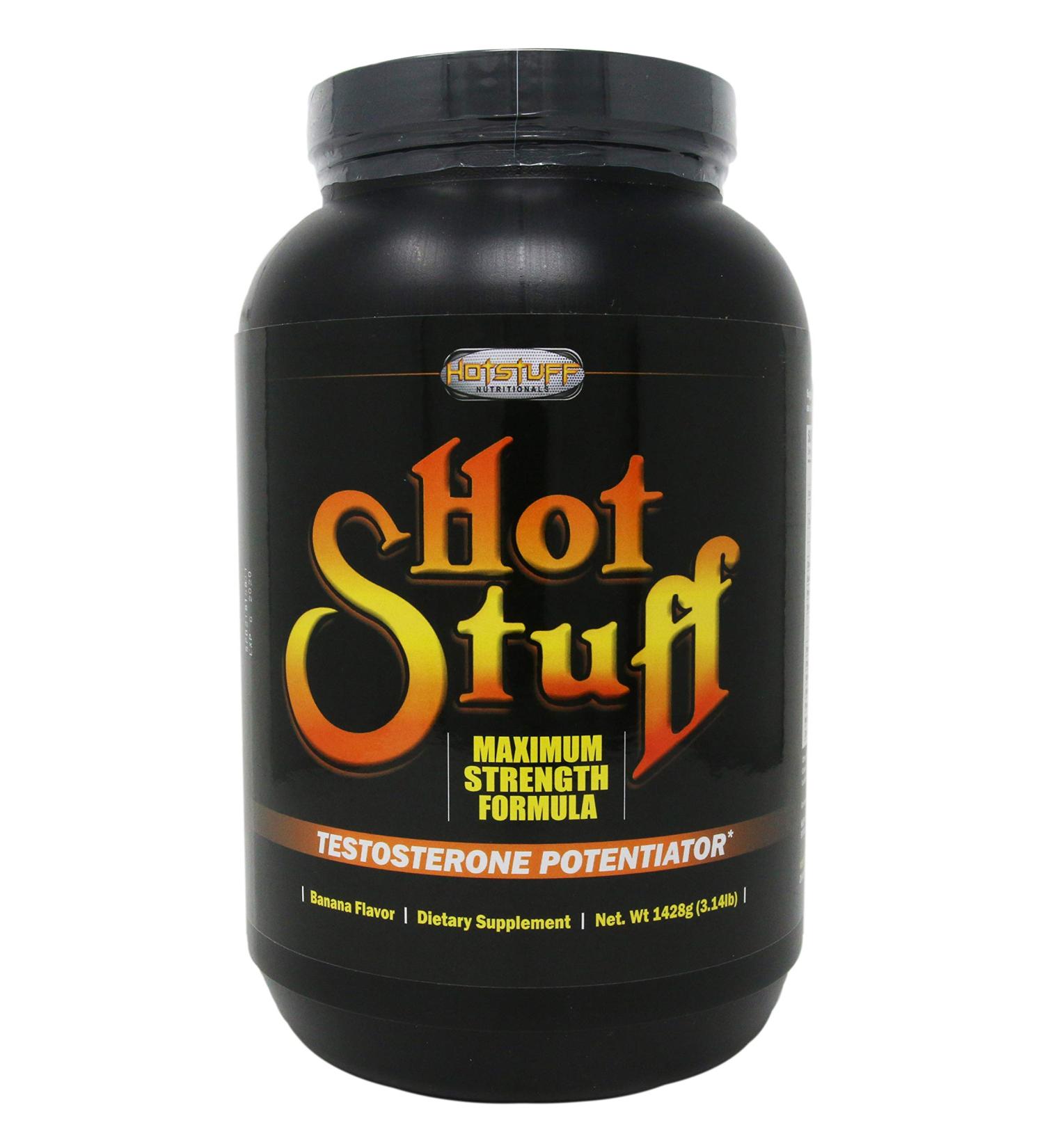 Buy Hot Stuff Testosterone Potentiator - Banana Flavor 3.14 lbs | Boost Energy & Performance | Fast International Shipping - Buy Online on GoSupps.com