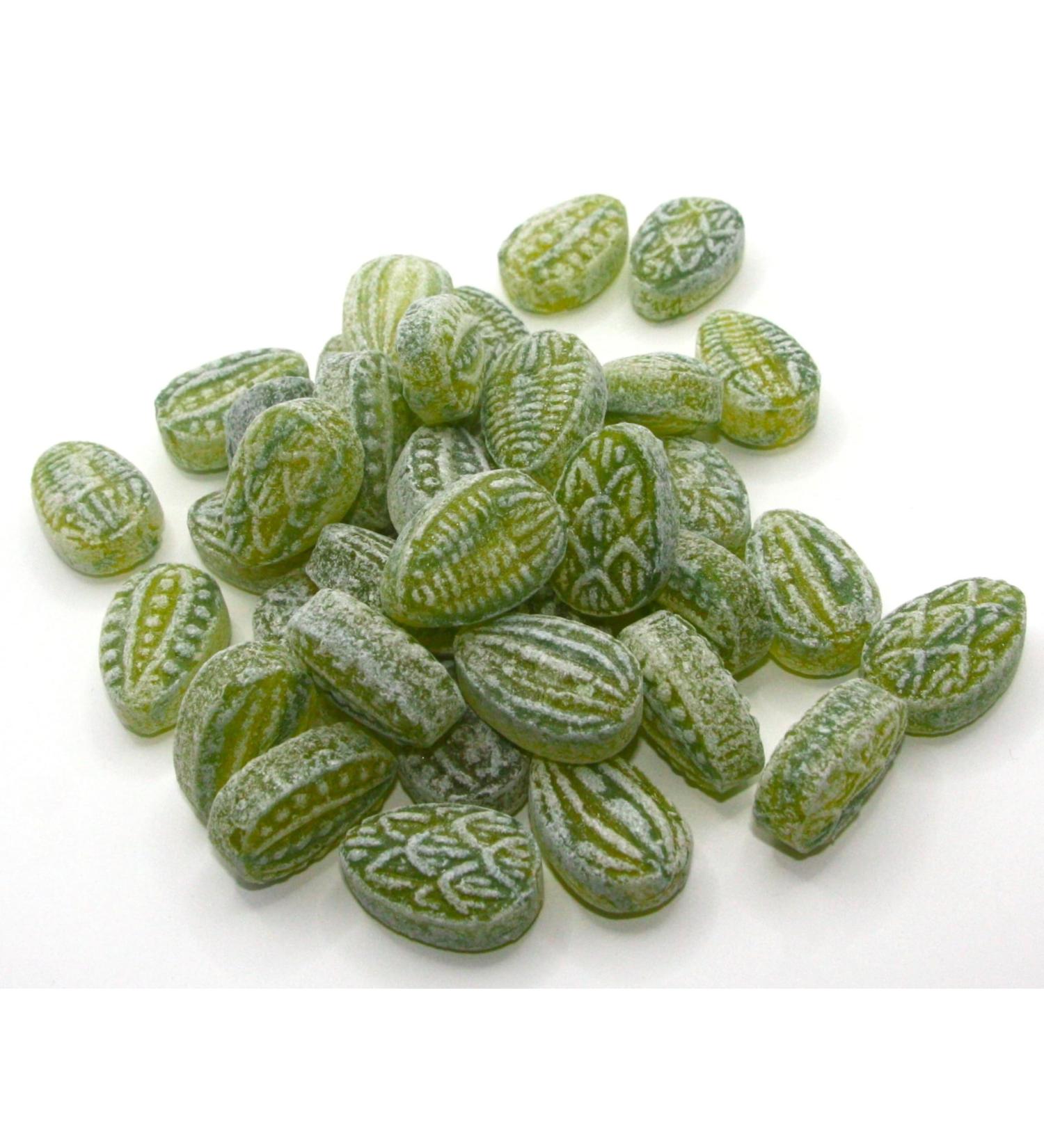 500 g cucumber lemon sweets from fairground candy