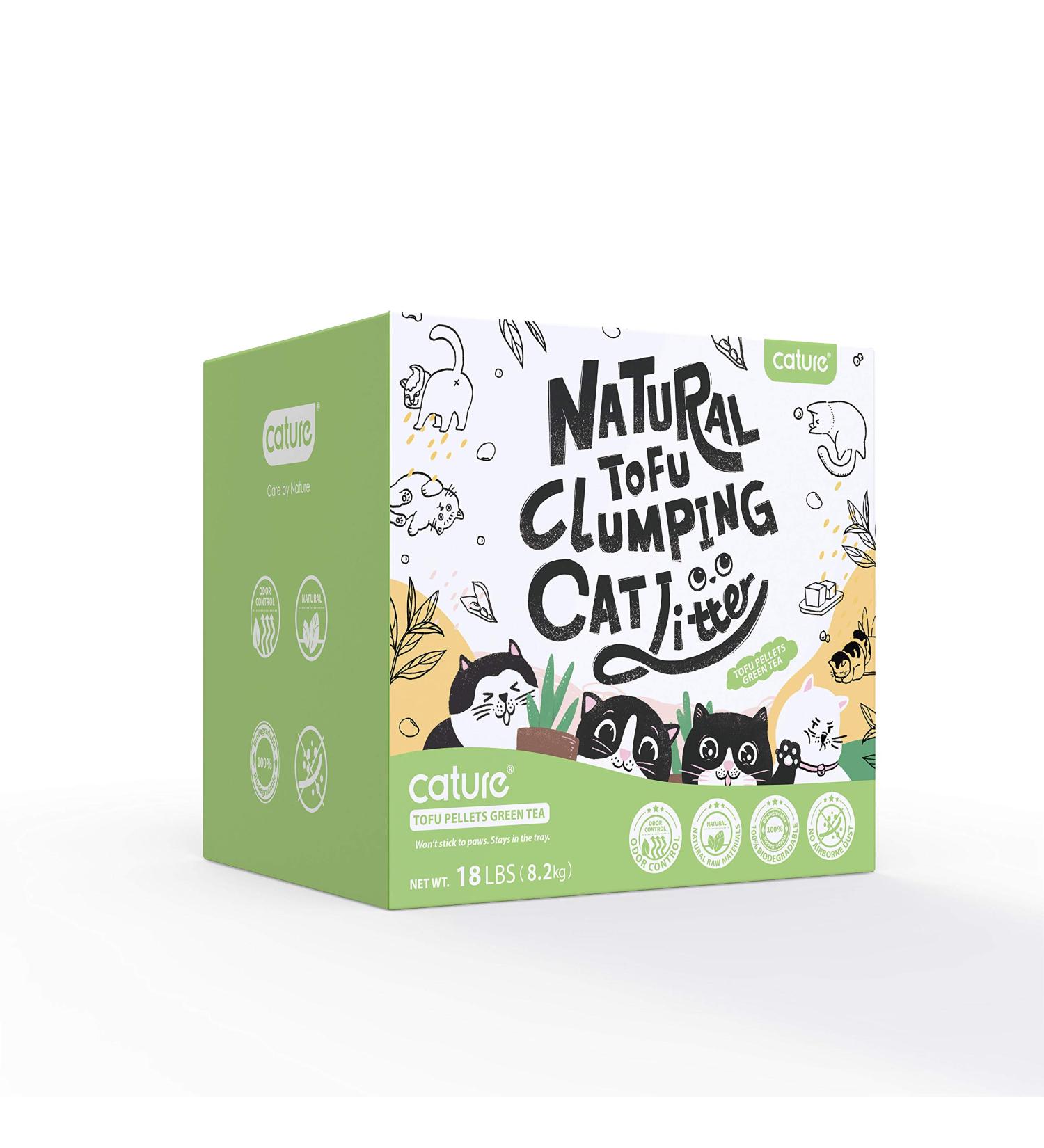 Destiny Pet Cature Green Tea Cat Tofu 7.2KG (6L/2.4KGx3 Bags)