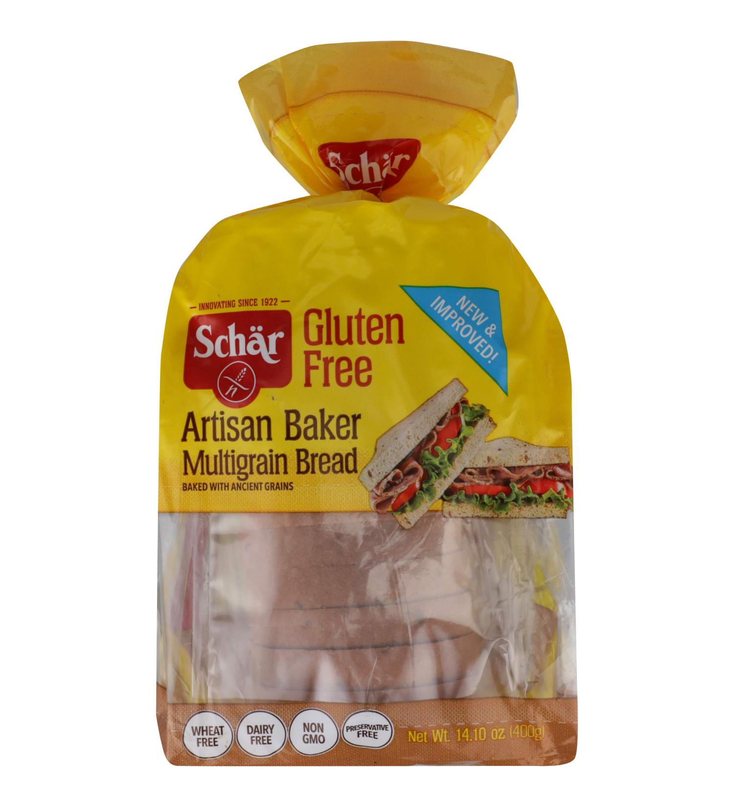 Schar Multigrain Bread  14.10 Loaf (Pack of 3) Honey 14.1 Ounce (Pack of 3) - Buy Online on GoSupps.com