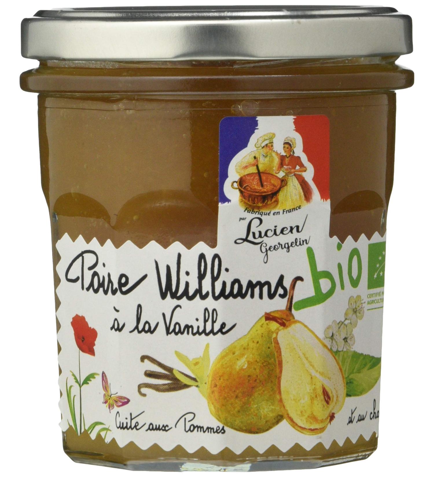 Lucien Georgelin Organic Williams Pear Mix with Vanilla 320 g - Buy Online on GoSupps.com