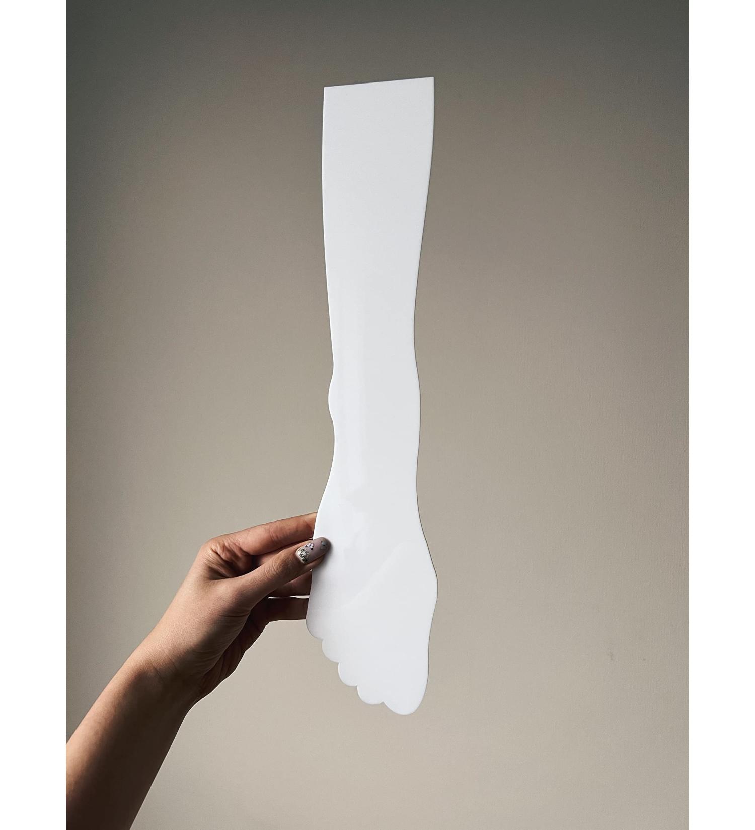 Acrylic Henna Hand Template for Temporary Tattoo Practice - White - Buy Online on GoSupps.com