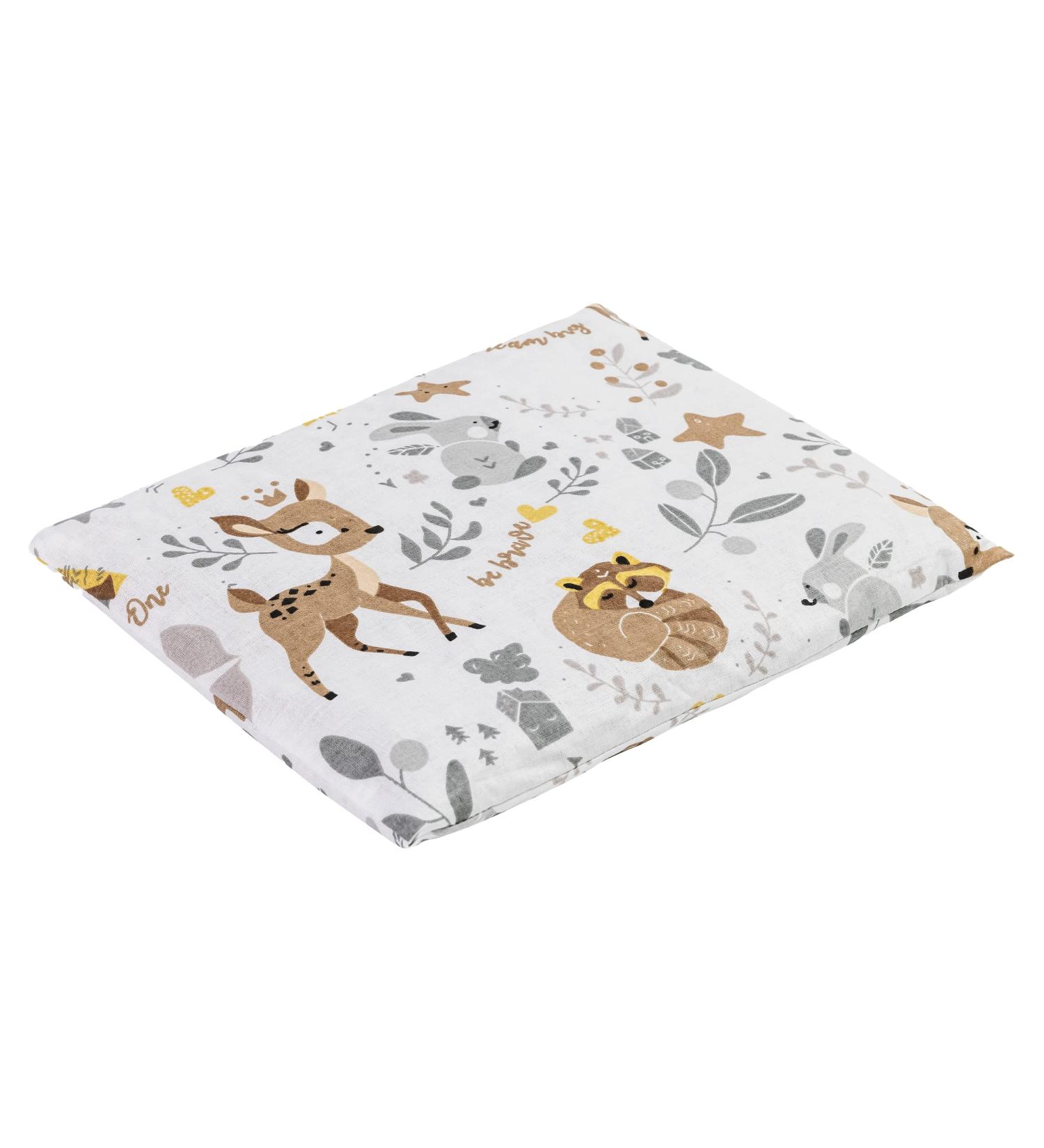 Medi partners cherry core pillow grain pillow large thermal pillow 500g rectangle 20x25cm KO nature 100% cotton heat + cold therapy massage therapy (deer) deer cotton