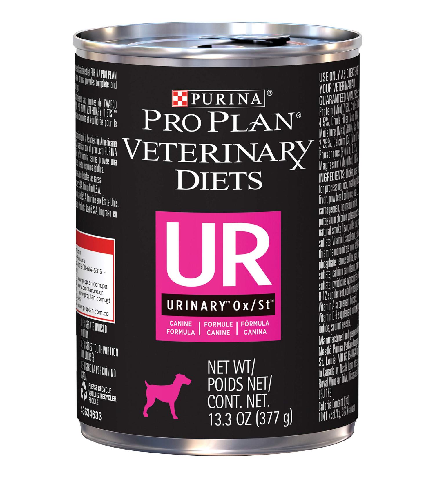 Purina Pro Plan Veterinary Diets UR Urinary Ox/St Canine Formula Wet Dog Food - 12 Pack - Buy Online on GoSupps.com