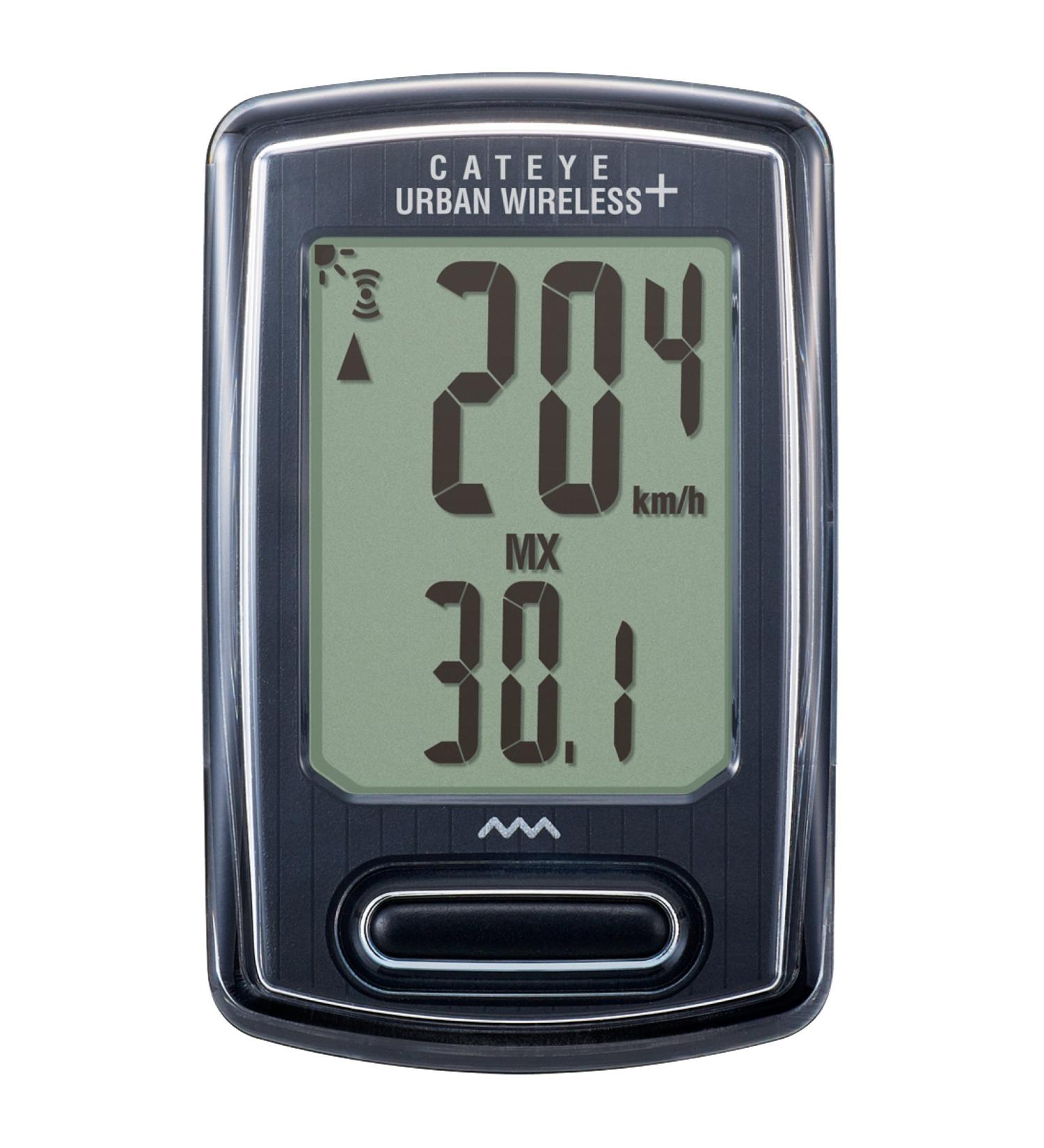 CAT EYE Urban Wireless Plus Bike Computer - Black | Advanced Cycling Technology - Buy Online on GoSupps.com