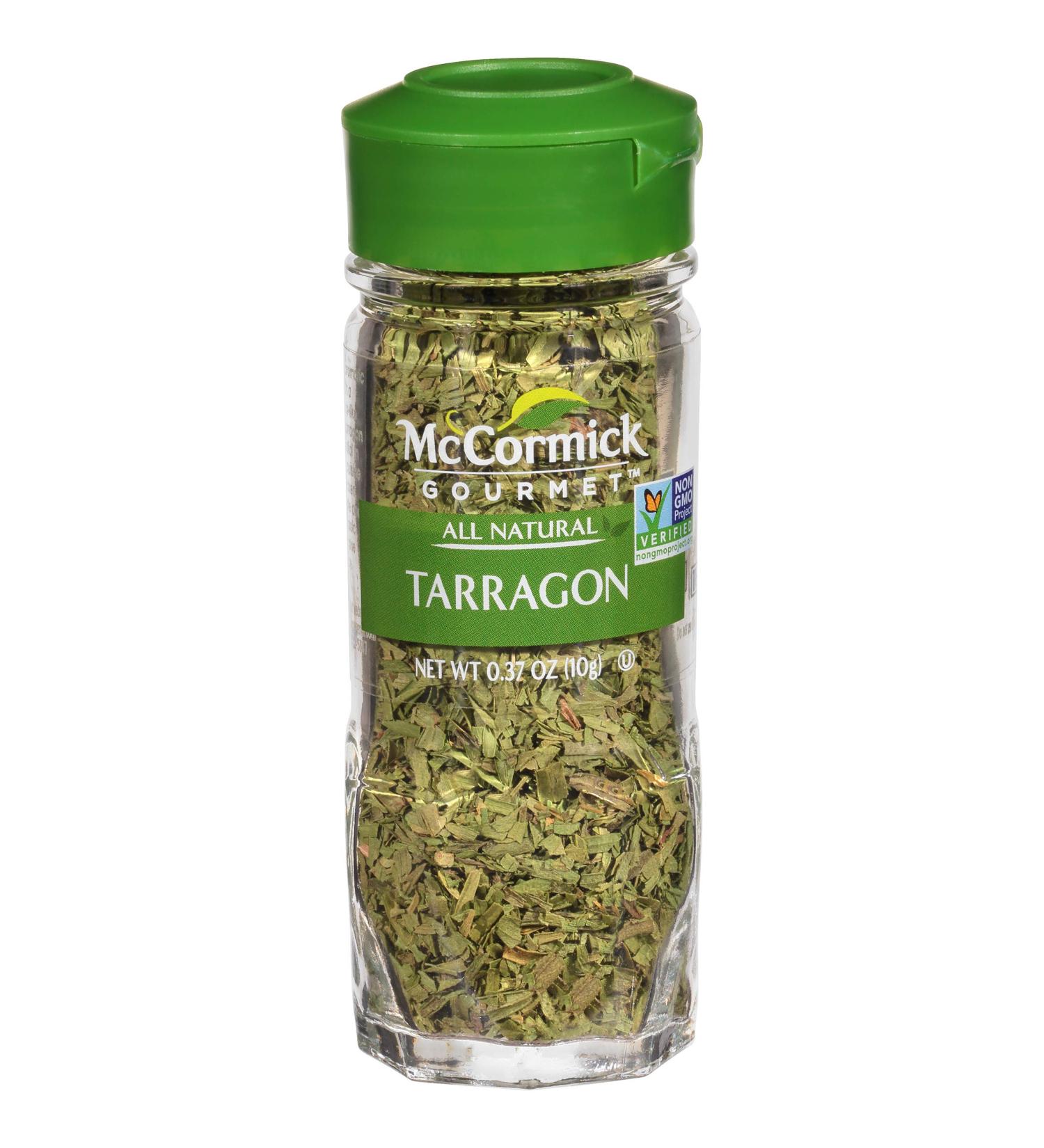 McCormick Gourmet Tarragon 0.37 oz - Premium Quality Herb for Culinary Delights - Buy Online on GoSupps.com