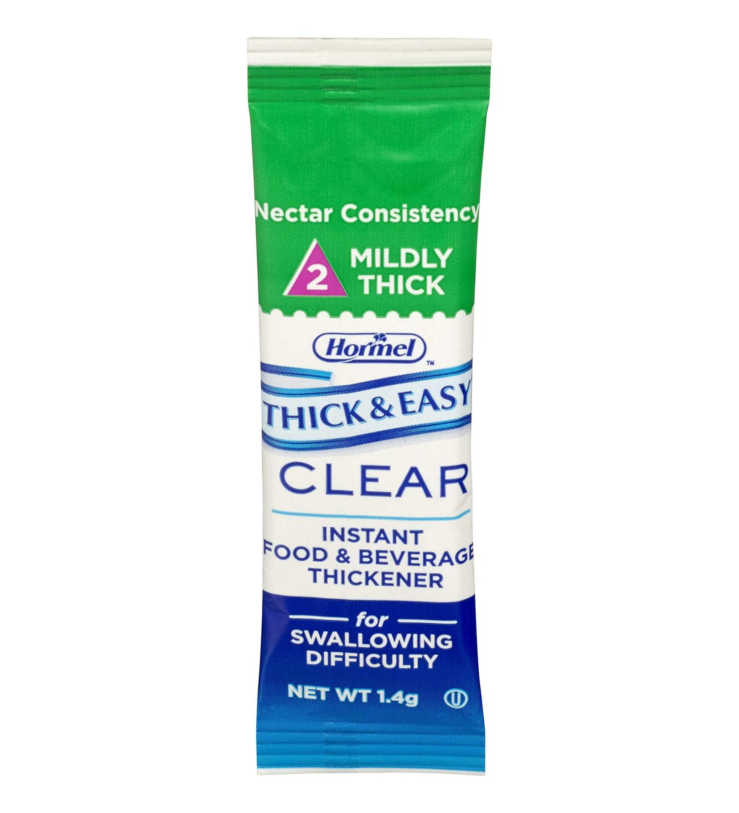 Thick & Easy Clear Nectar Thickener 1.4g - 100/Case | Shop Now - Buy Online on GoSupps.com