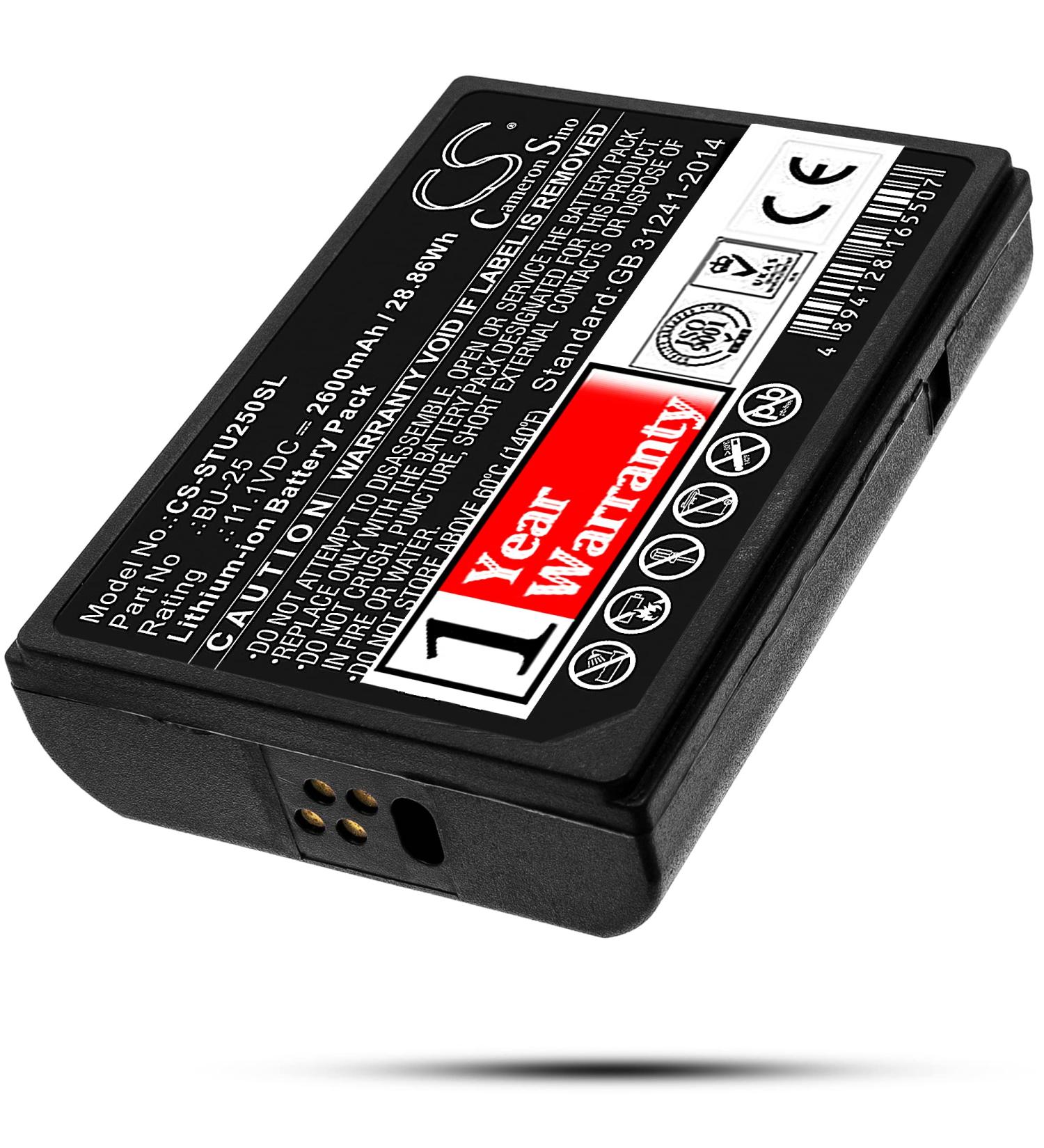Buy BU-25 Battery Replacement for Sumitomo Type-25/Type-25e Fusion Splicers - High Performance BU25 Batteries - Buy Online on GoSupps.com