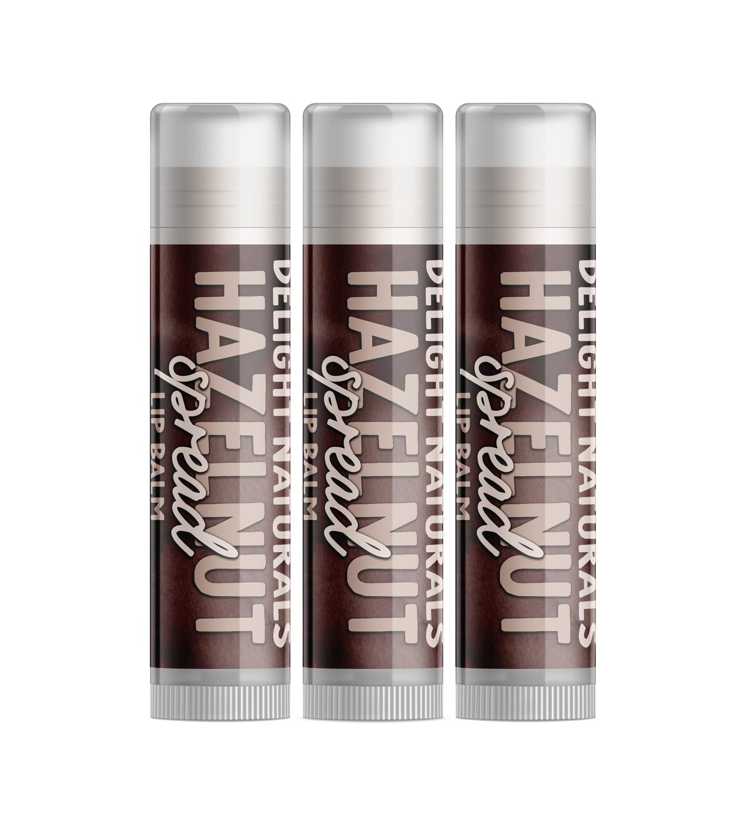 Hazelnut Spread Lip Balm - Set of Three
